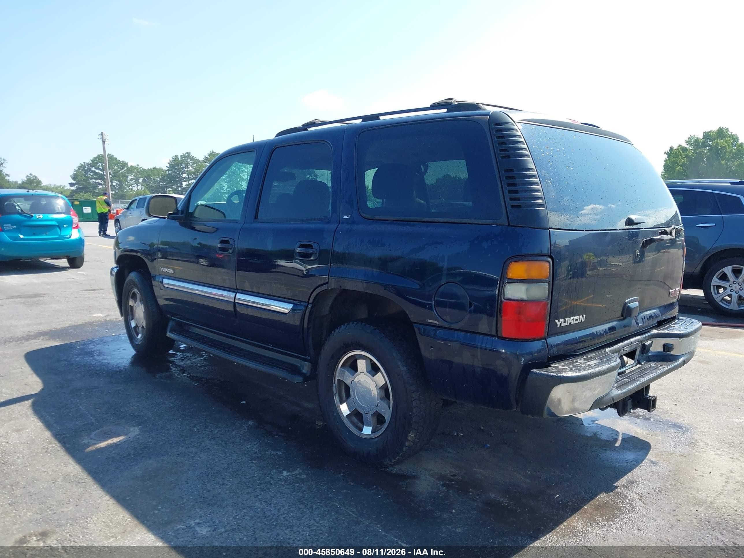 2005 Gmc Yukon Slt Dark Blue vin: 1GKEK13T35J221920