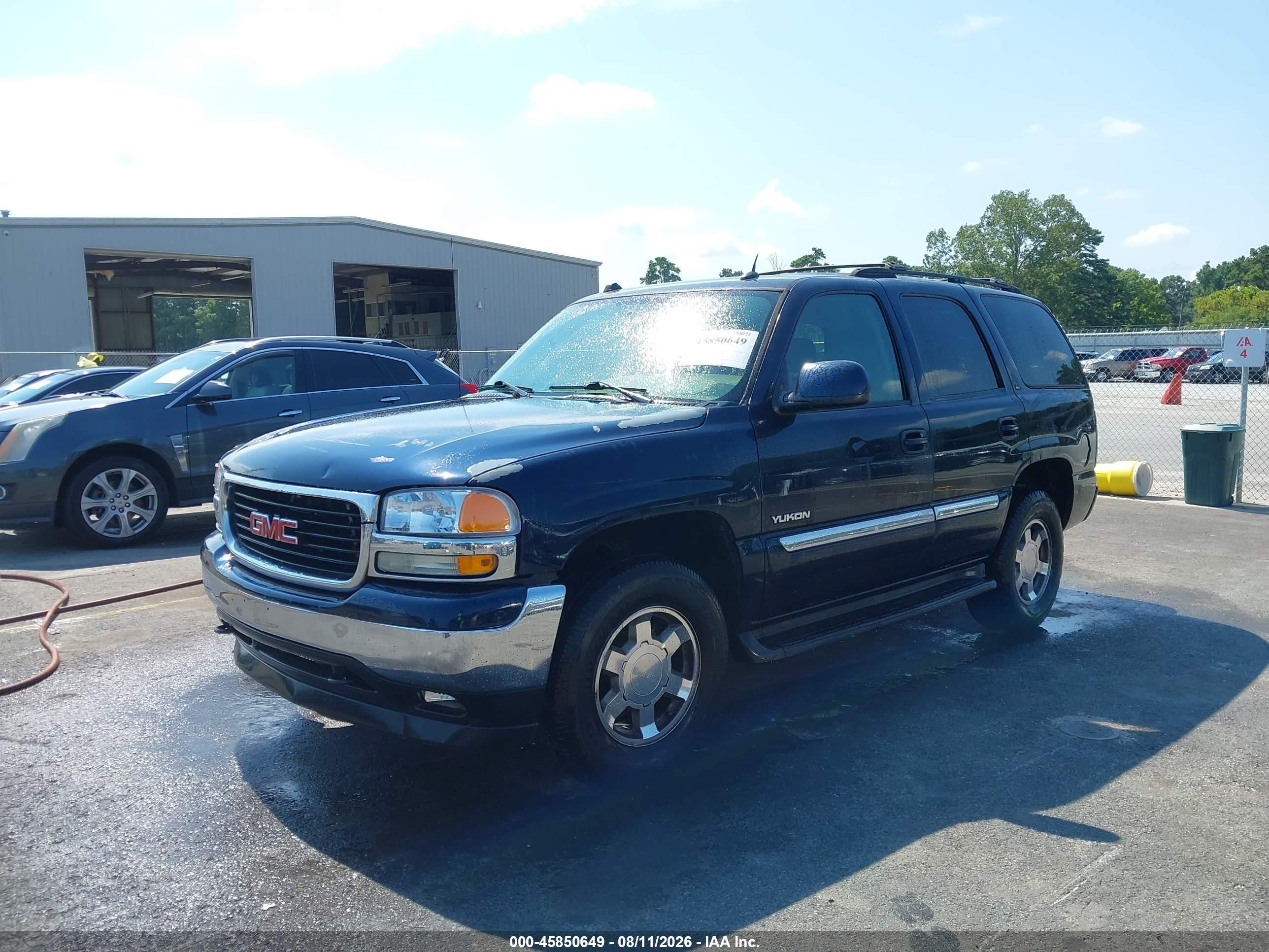 2005 Gmc Yukon Slt Dark Blue vin: 1GKEK13T35J221920