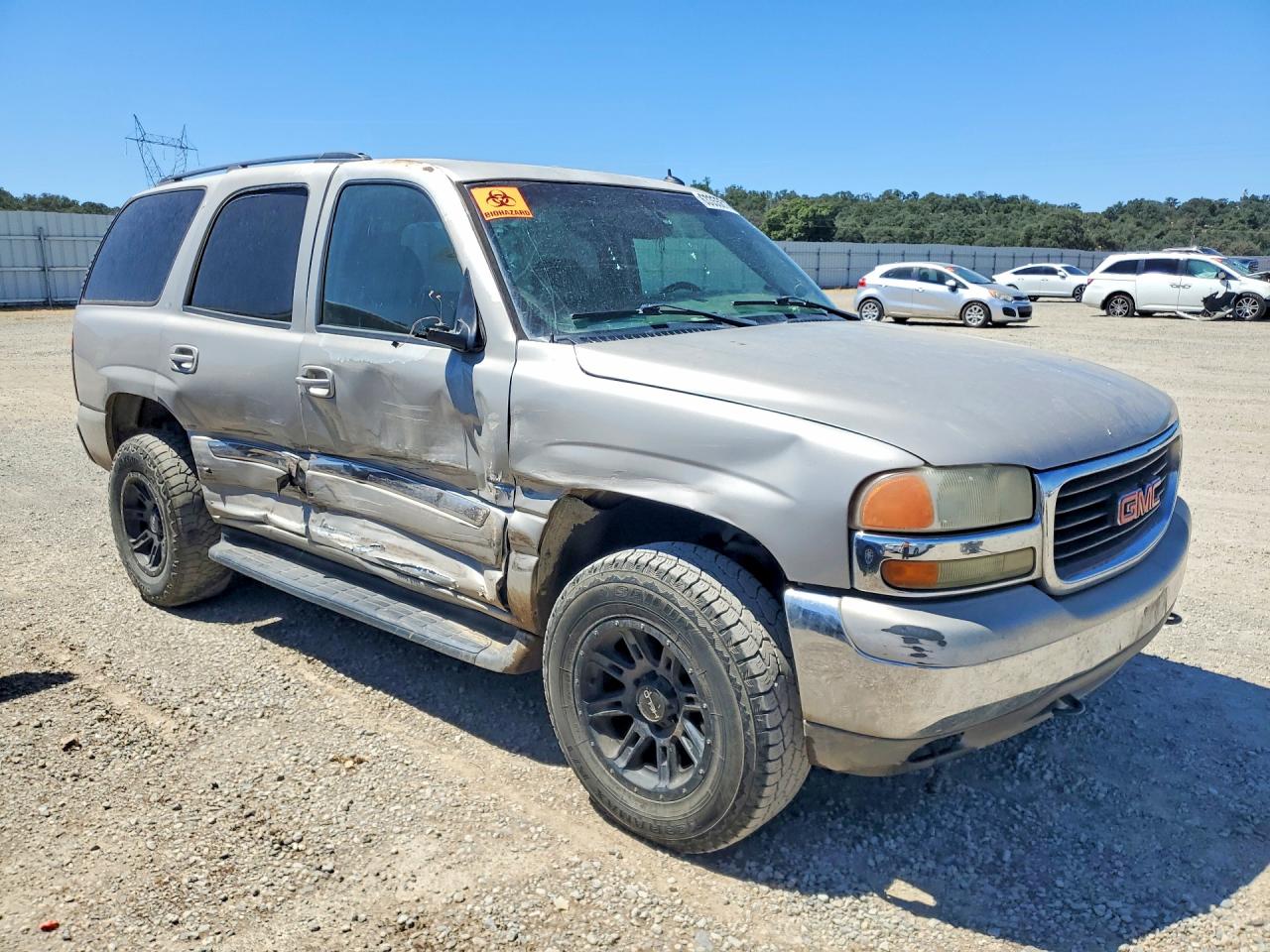2005 Gmc Yukon Silver vin: 1GKEK13T35R275560