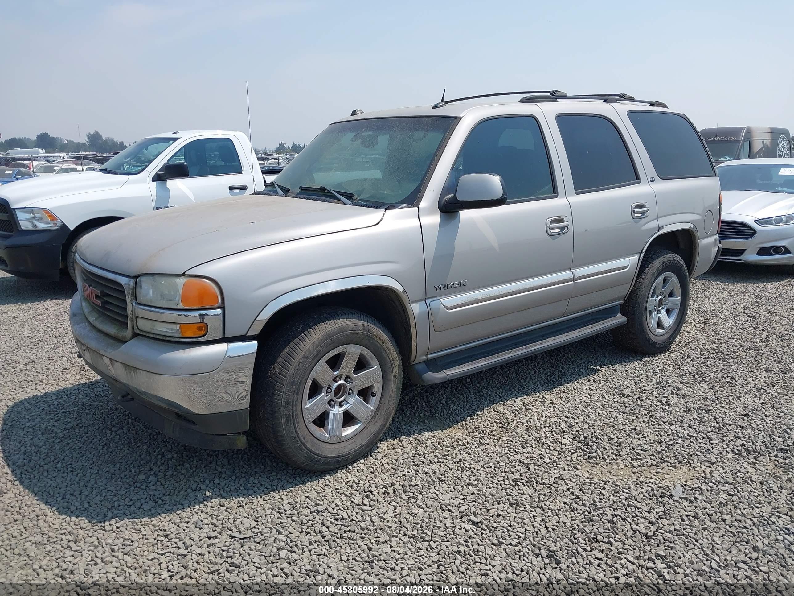 2005 Gmc Yukon Slt Silver vin: 1GKEK13T45J218511