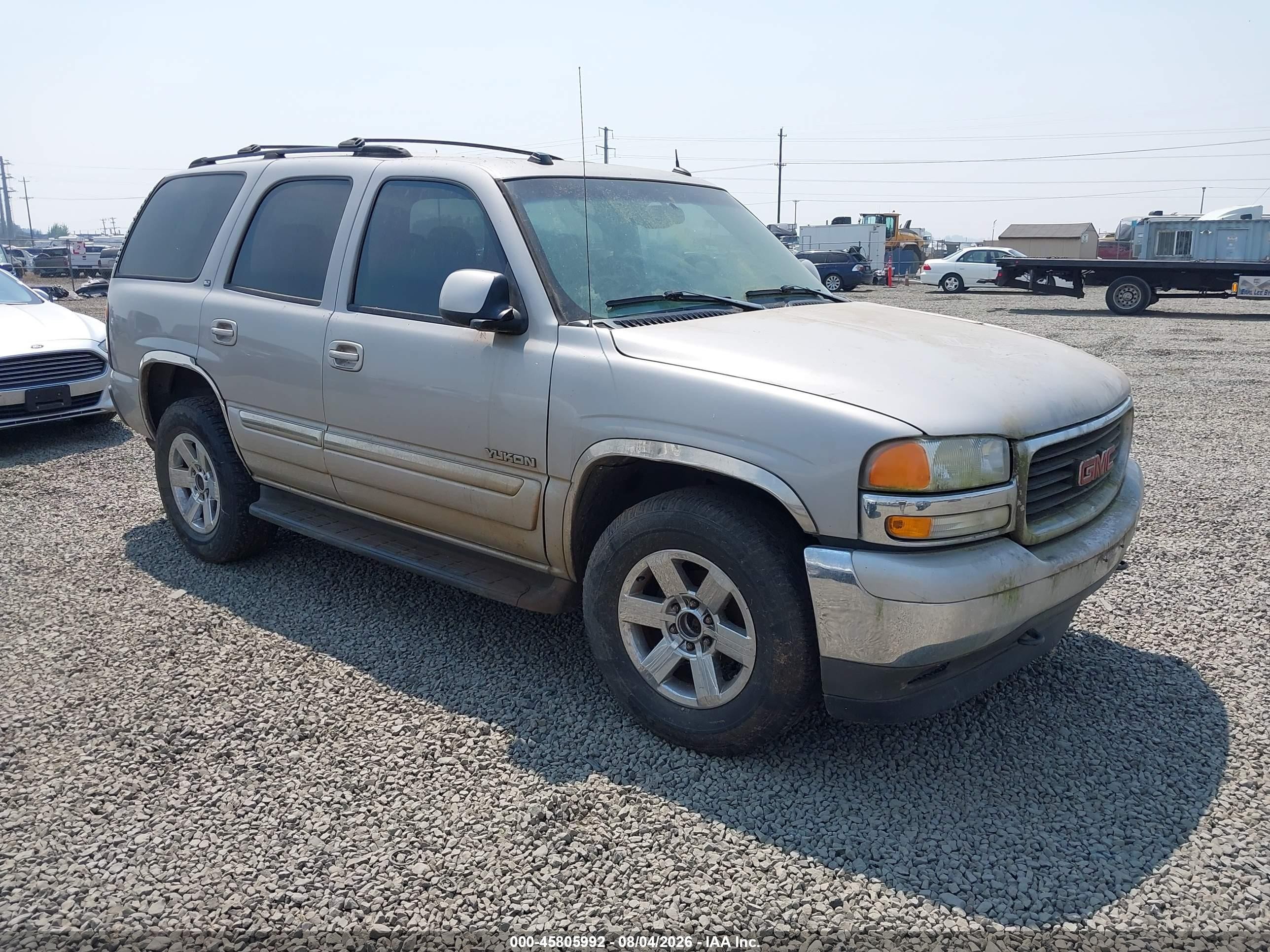 2005 Gmc Yukon Slt Silver vin: 1GKEK13T45J218511
