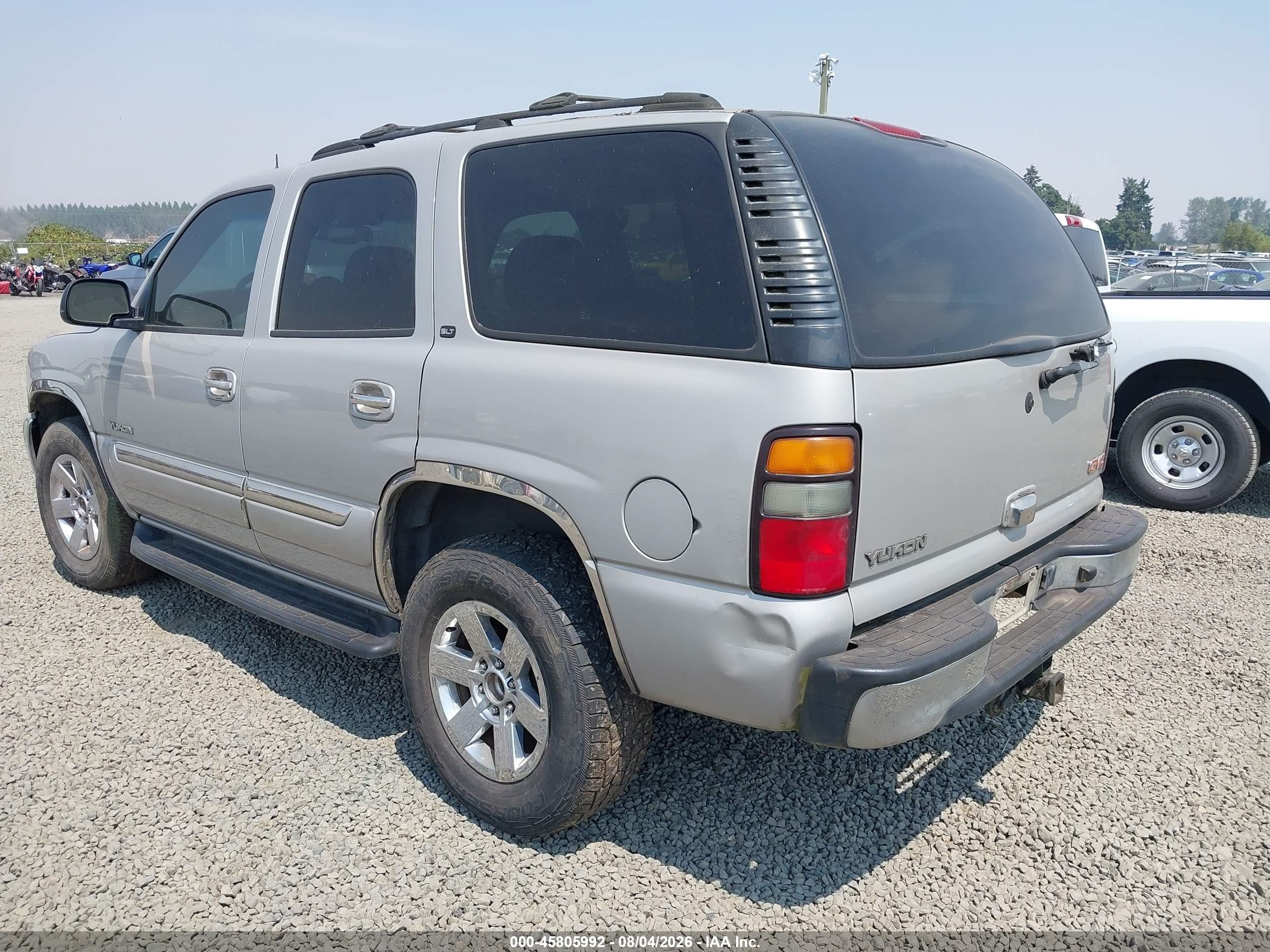2005 Gmc Yukon Slt Silver vin: 1GKEK13T45J218511