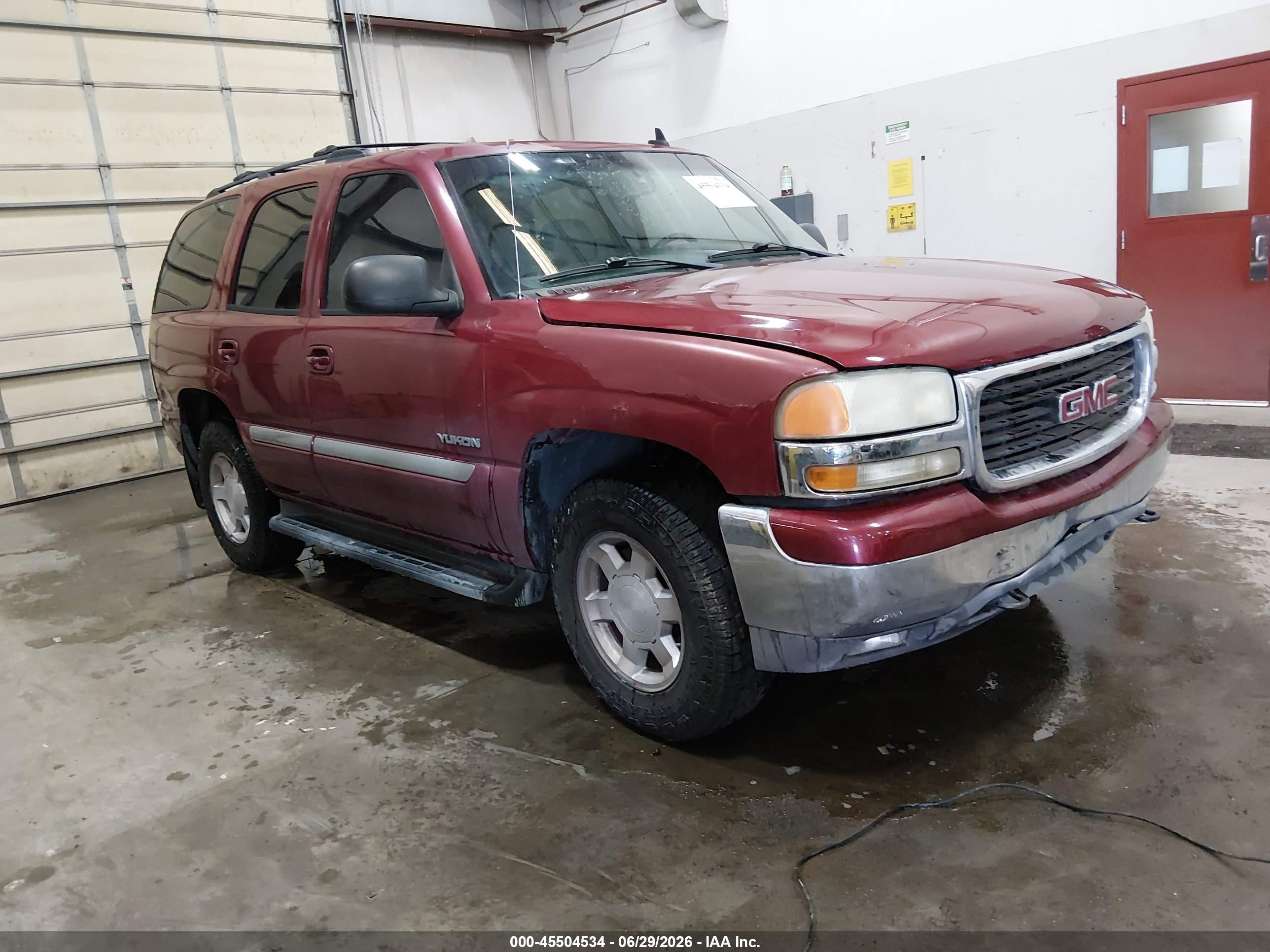 2006 Gmc Yukon Slt Красный vin: 1GKEK13T56R115147