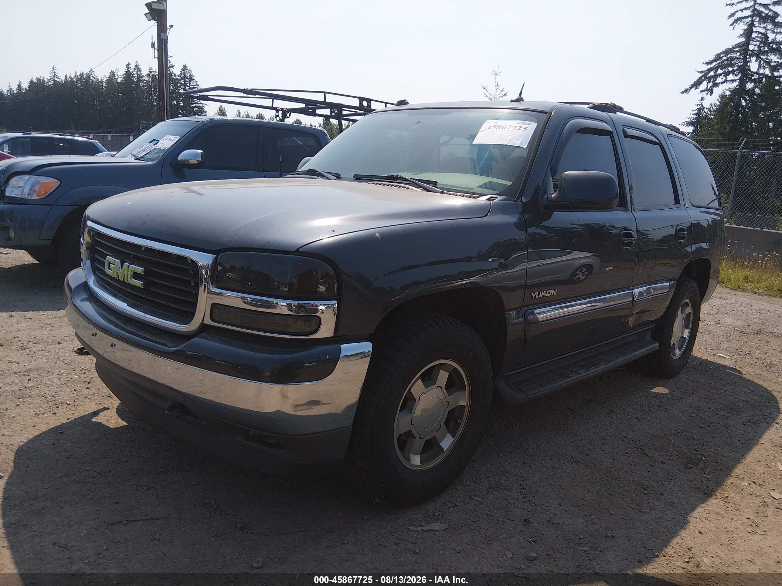 2005 Gmc Yukon Slt Black vin: 1GKEK13T65J213200