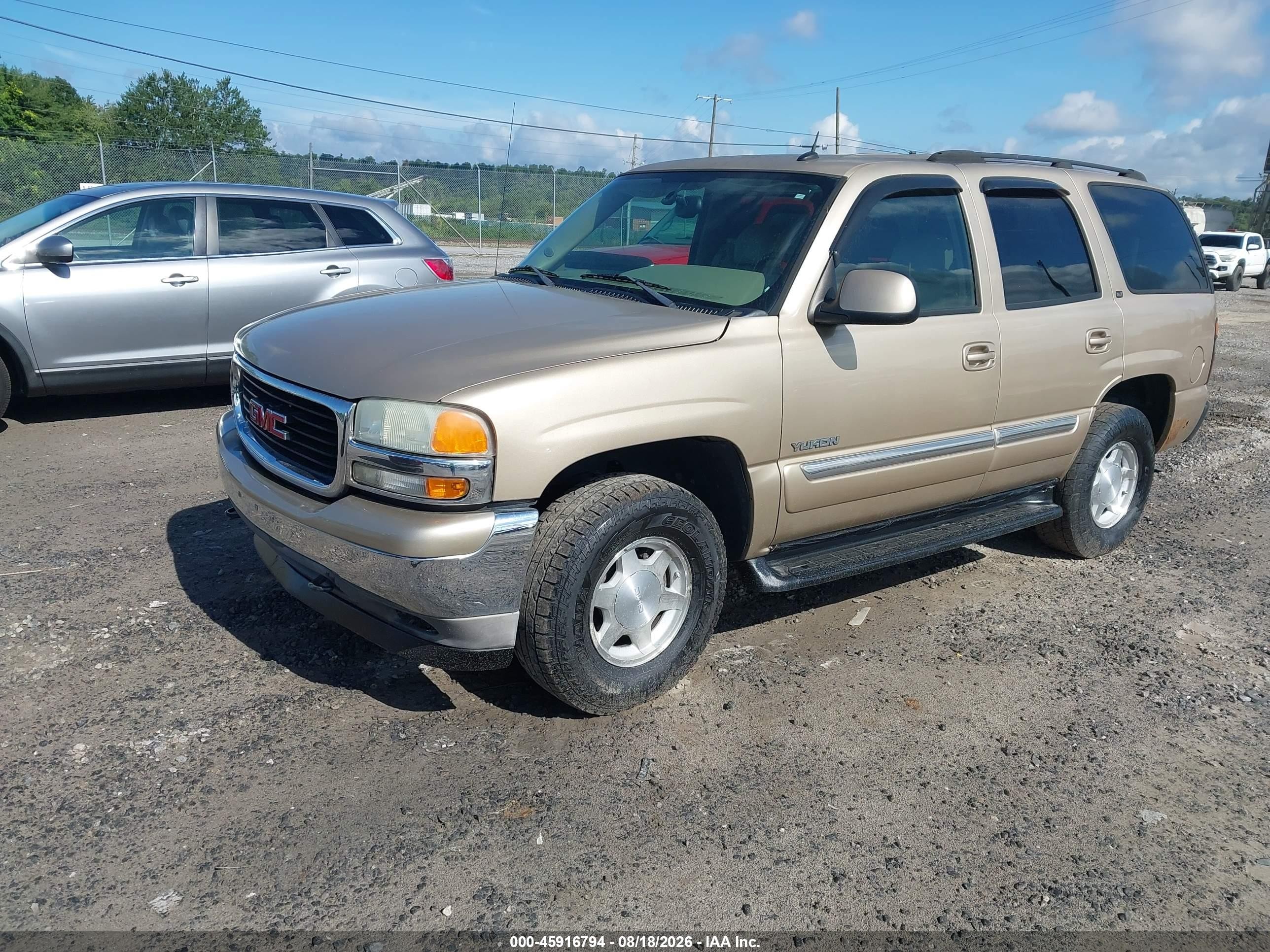 2005 Gmc Yukon Slt Gold vin: 1GKEK13T65R133901