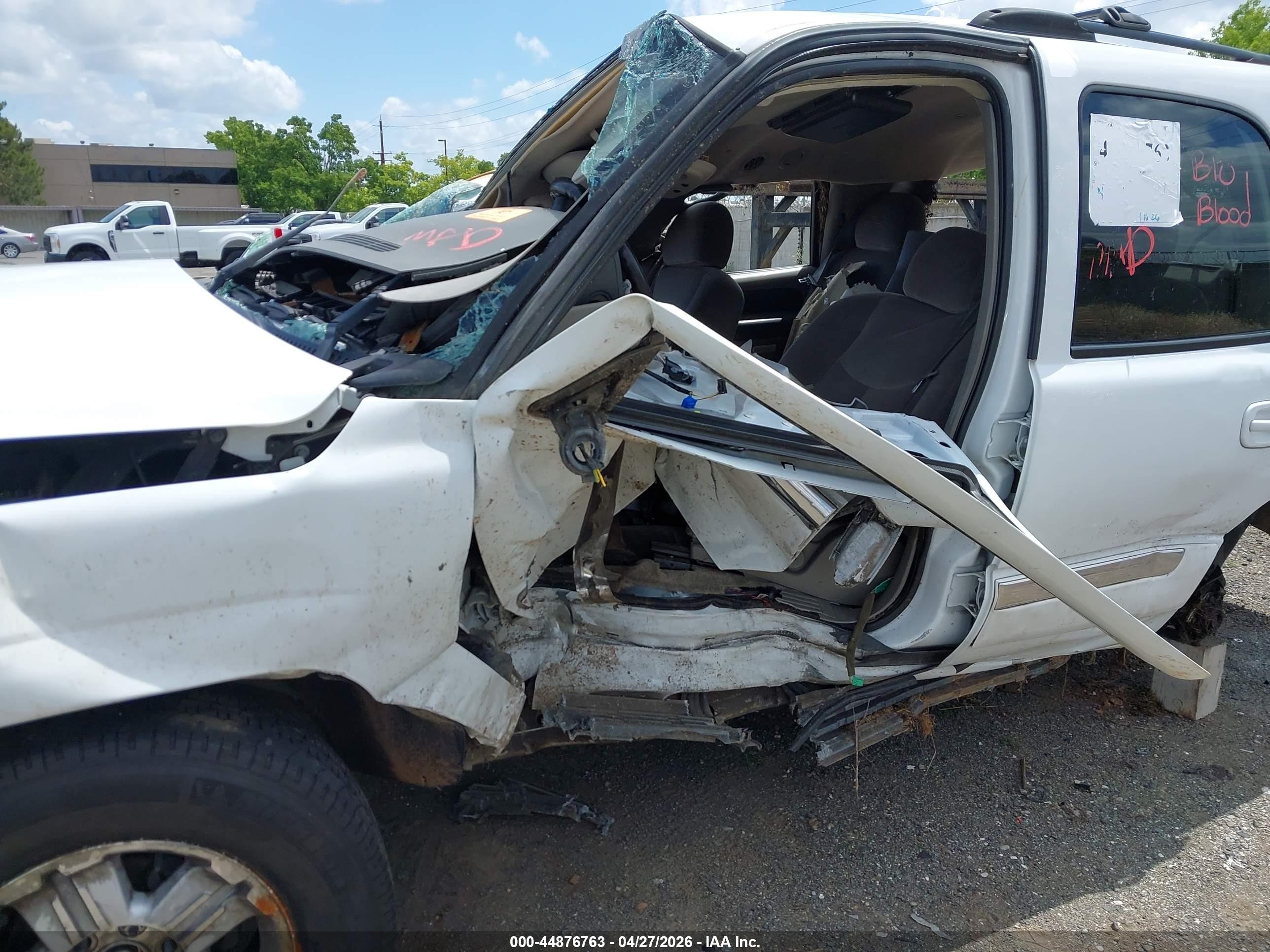 2003 Gmc Yukon Sle White vin: 1GKEK13T73J187946