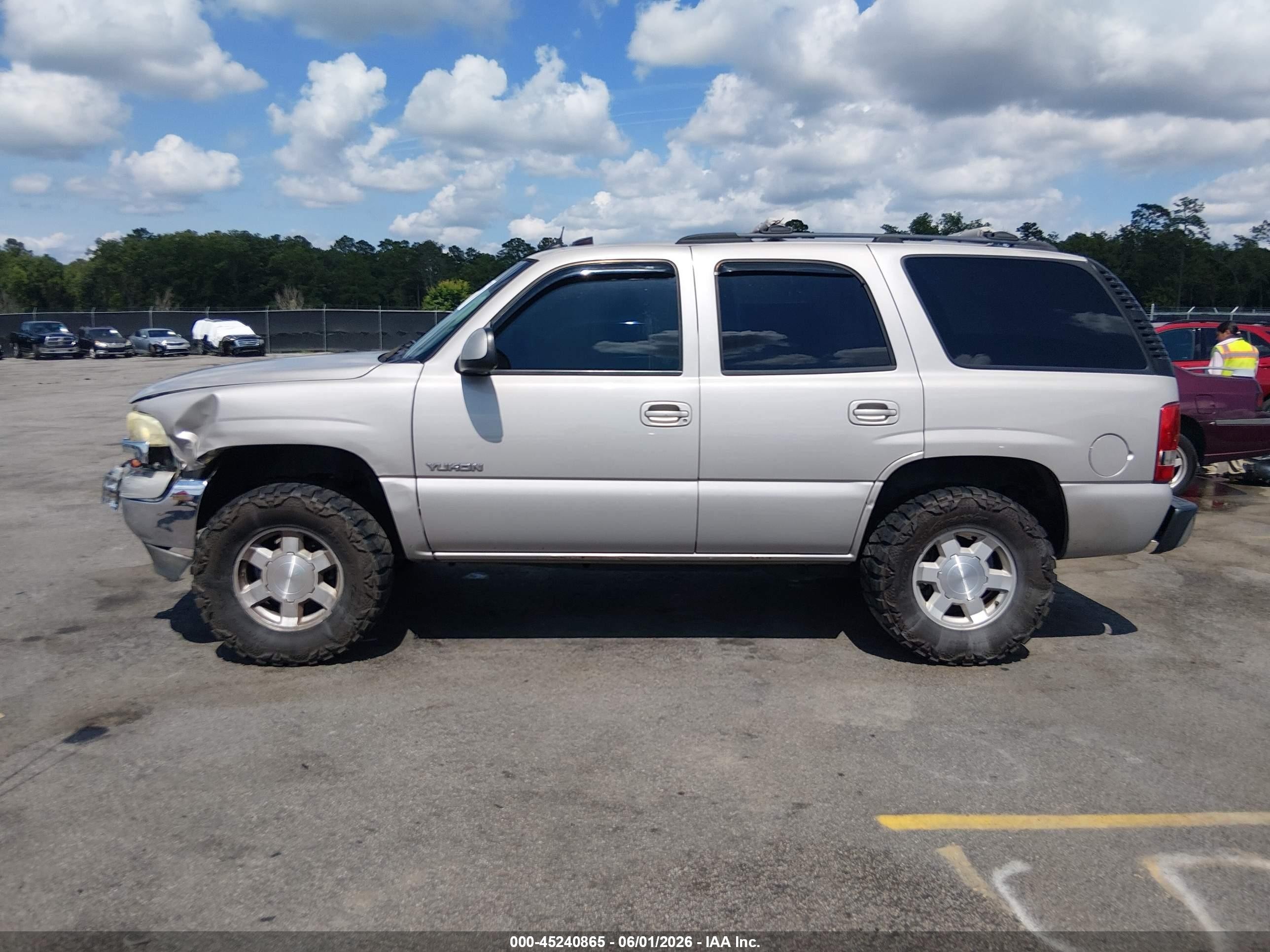2005 Gmc Yukon Slt Gray vin: 1GKEK13T75J112599