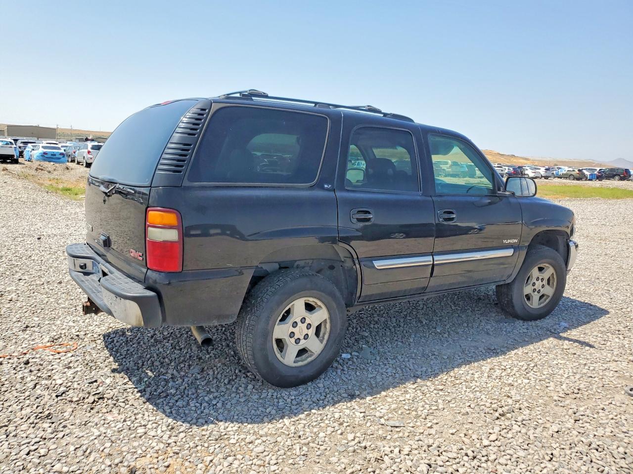 2002 Gmc Yukon Black vin: 1GKEK13T82R239651