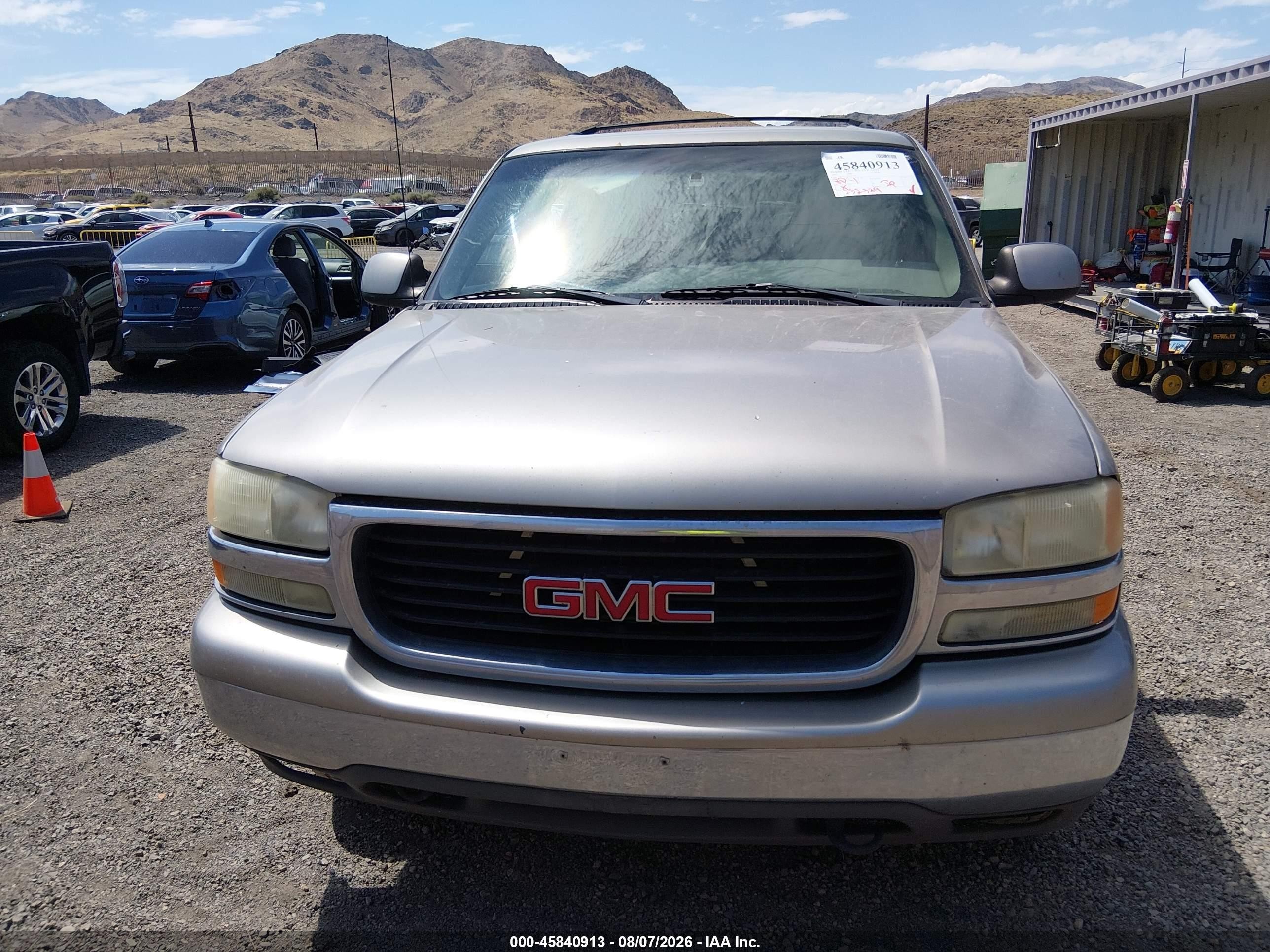 2001 Gmc Yukon Slt Gold vin: 1GKEK13T91R153926