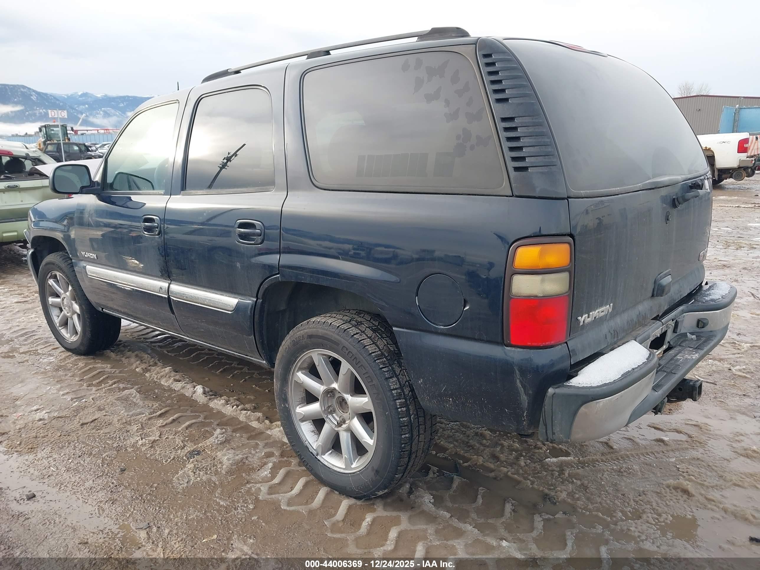 2005 Gmc Yukon Sle Синий vin: 1GKEK13TX5J220425