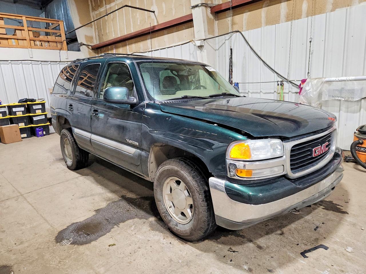 2004 Gmc Yukon Green vin: 1GKEK13V04R136552