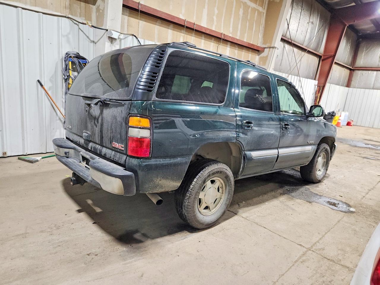 2004 Gmc Yukon Green vin: 1GKEK13V04R136552