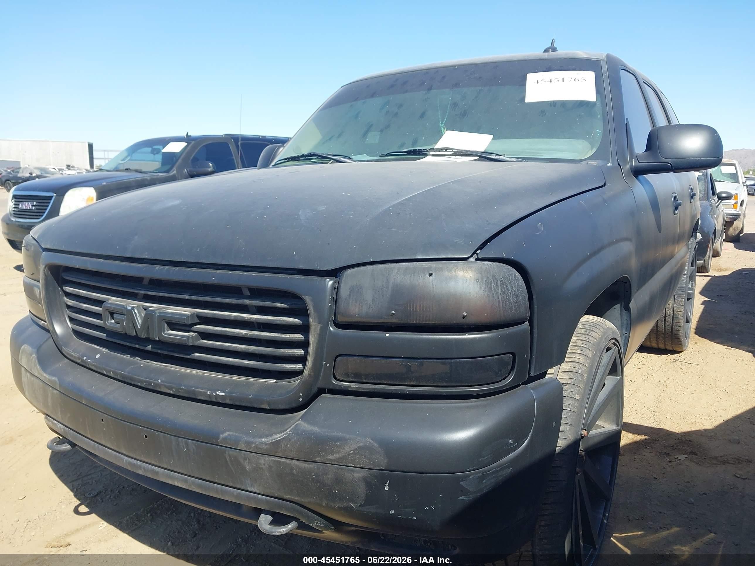 2005 Gmc Yukon Sle Черный vin: 1GKEK13V15R102430