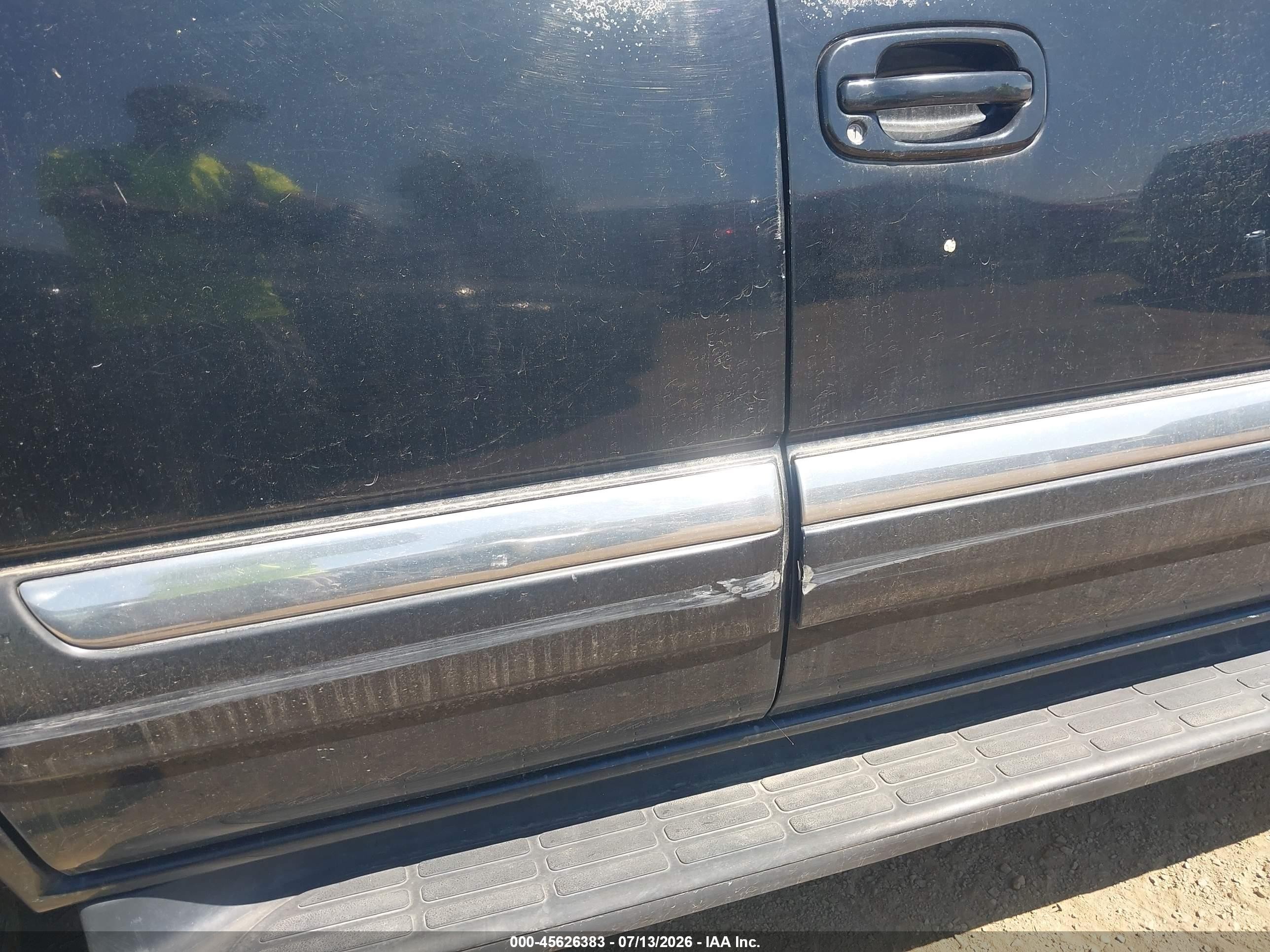2001 Gmc Yukon Sle/slt Black vin: 1GKEK13V21J262759