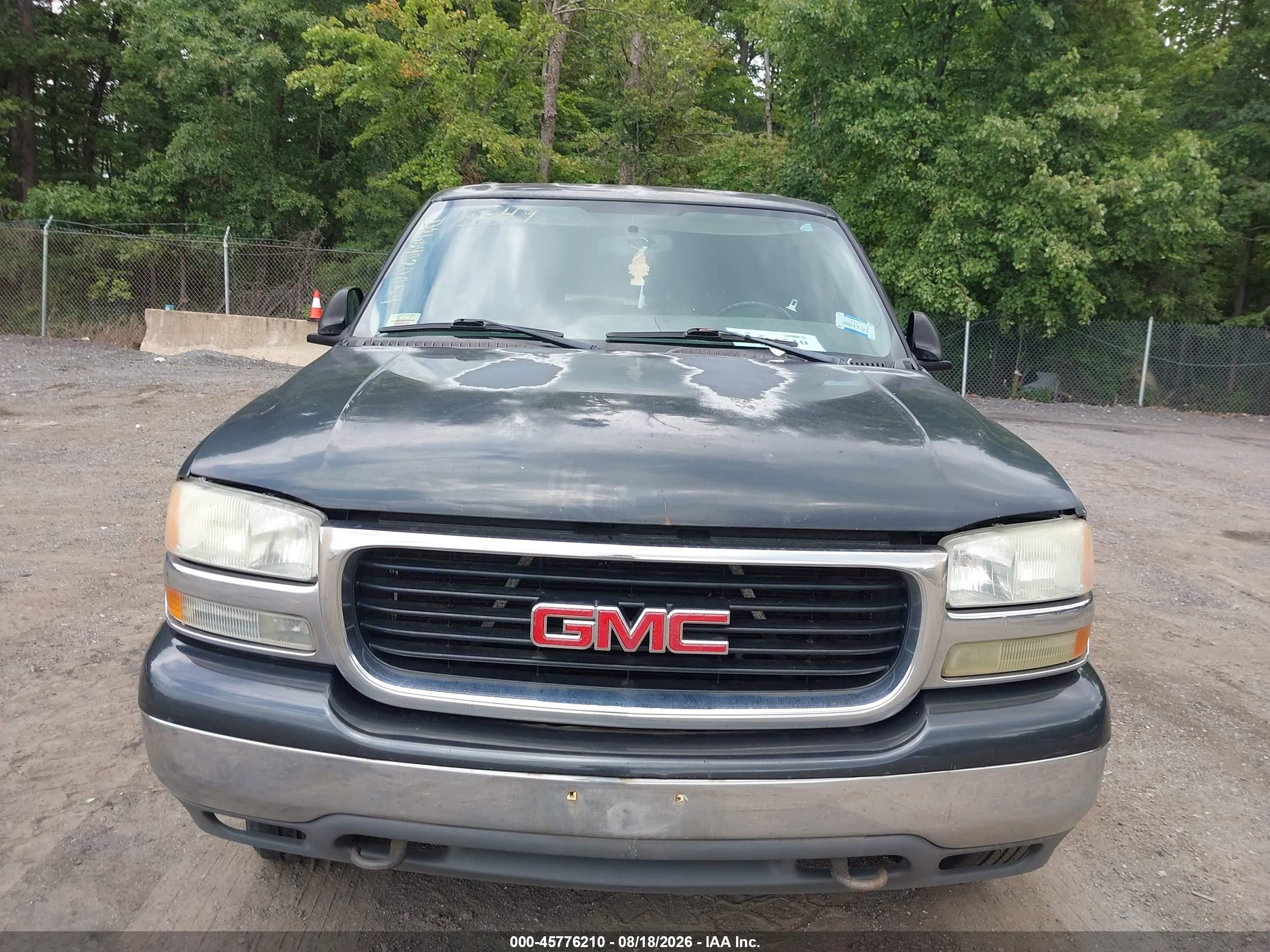 2004 Gmc Yukon Sle Серый vin: 1GKEK13V84J114166