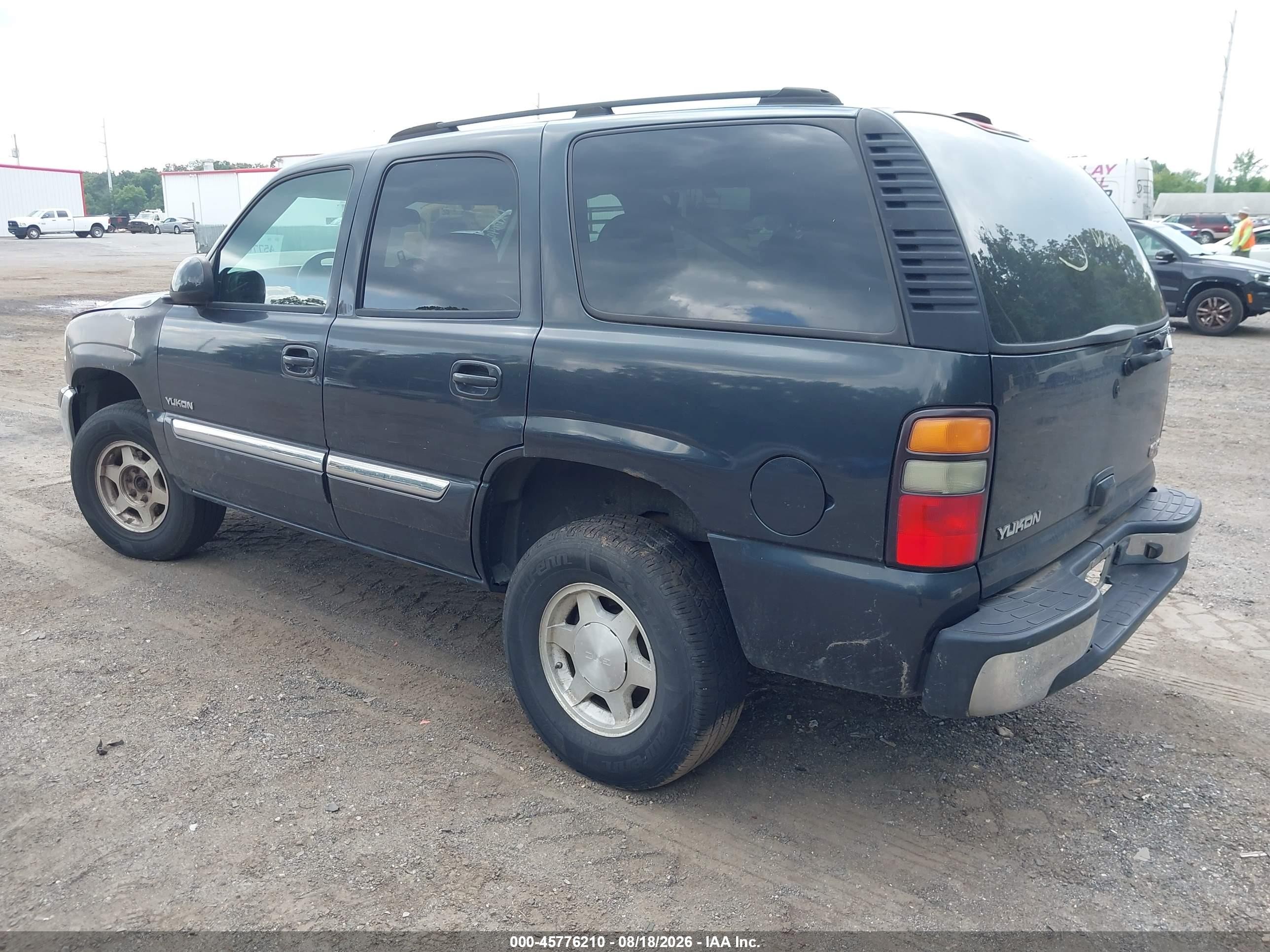 2004 Gmc Yukon Sle Серый vin: 1GKEK13V84J114166