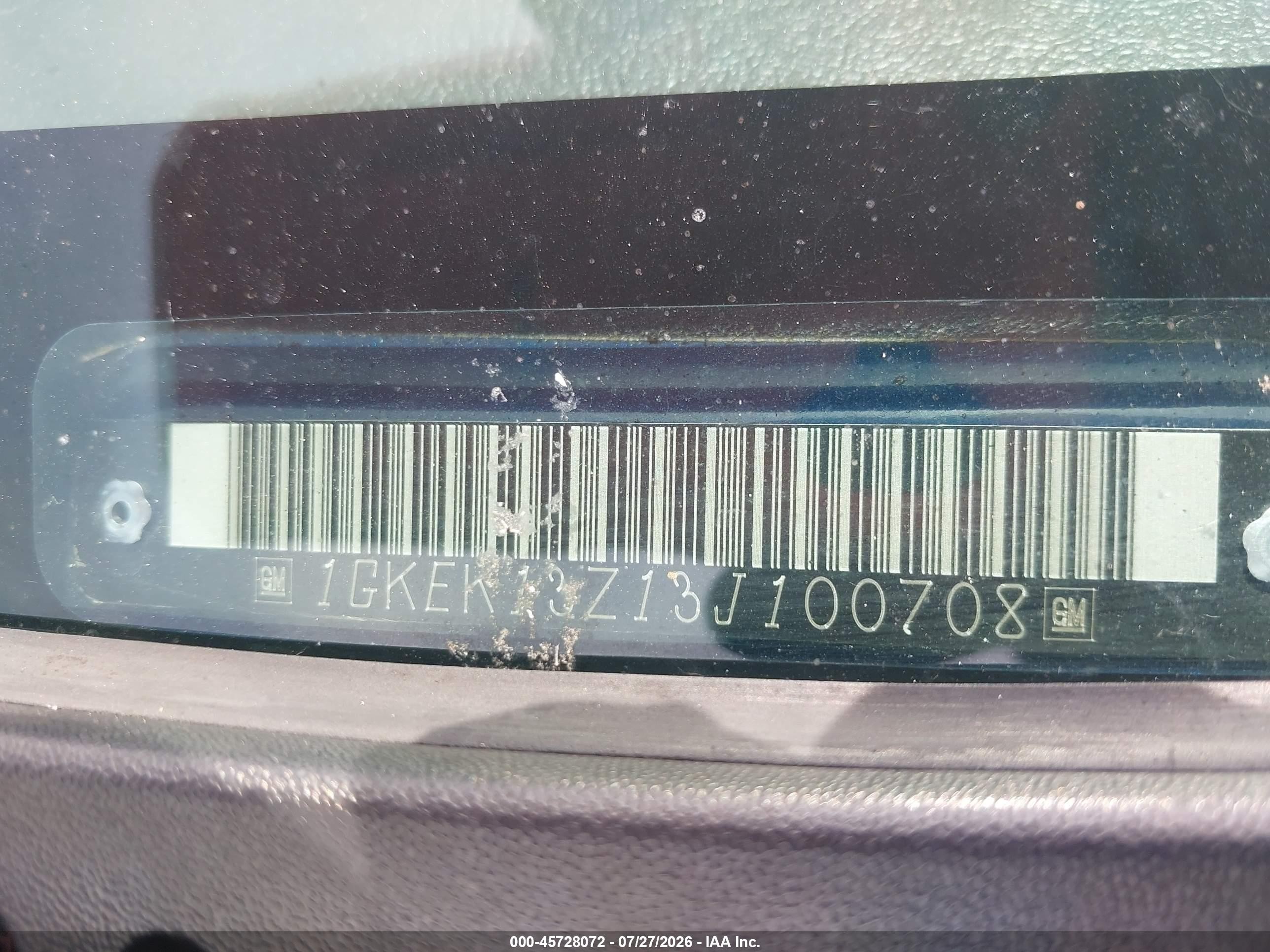2003 Gmc Yukon Slt Dark Blue vin: 1GKEK13Z13J100708