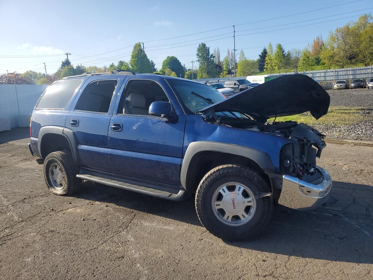 2002 Gmc Yukon Blue vin: 1GKEK13Z22R140036