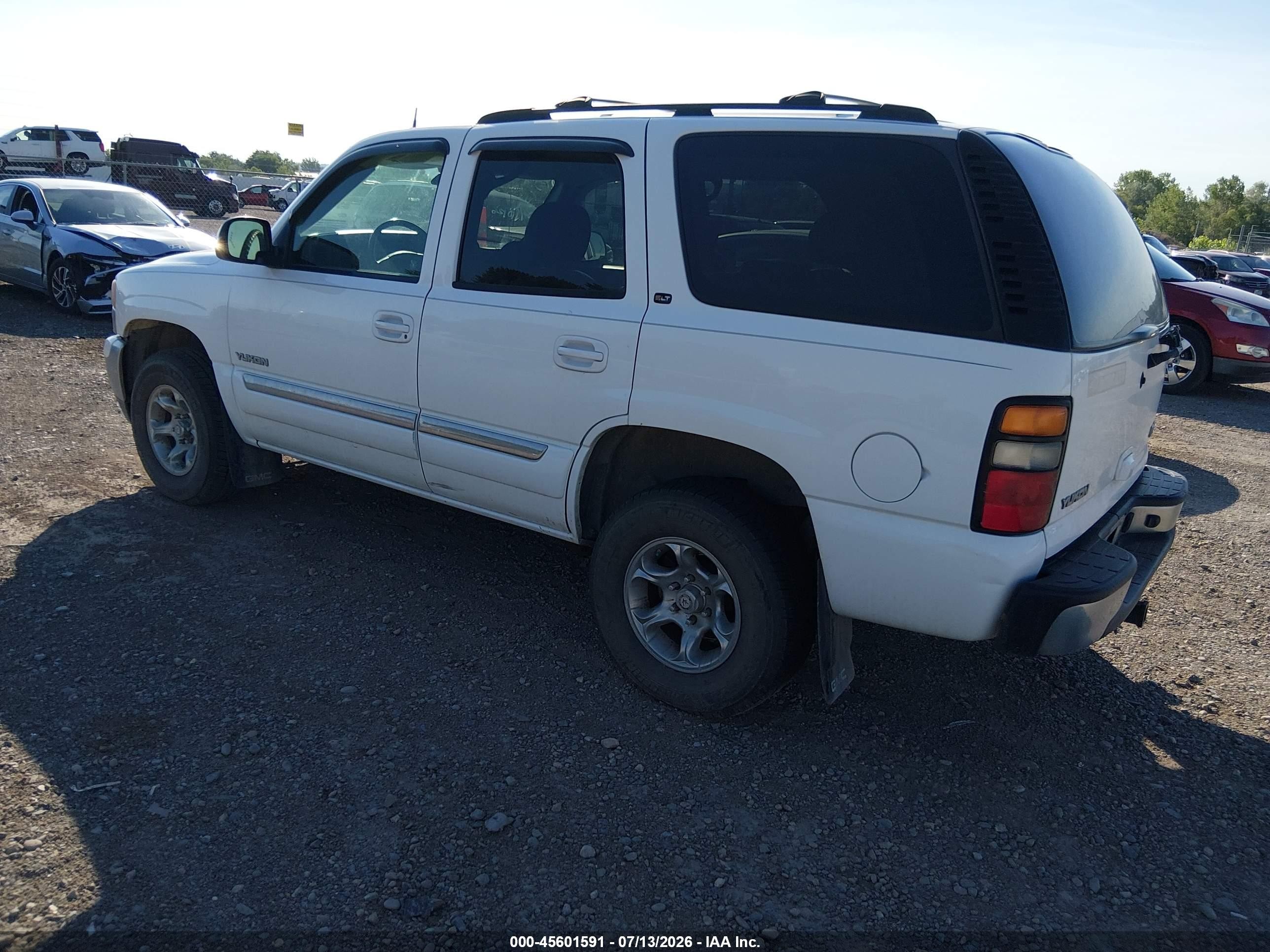 2004 Gmc Yukon Slt White vin: 1GKEK13Z24J256984