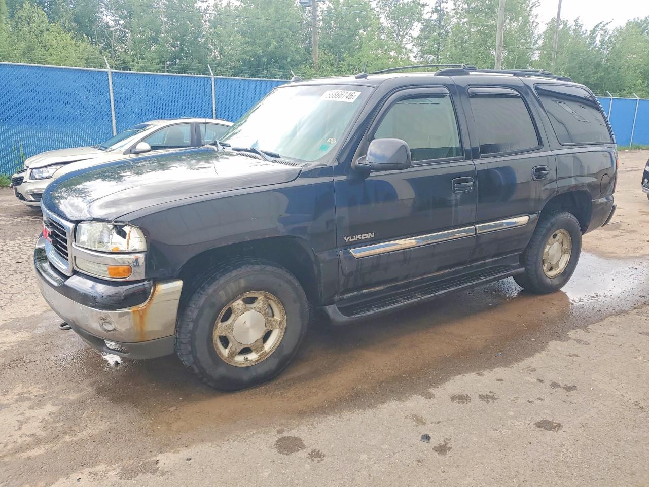2004 Gmc Yukon Black vin: 1GKEK13Z34R251343