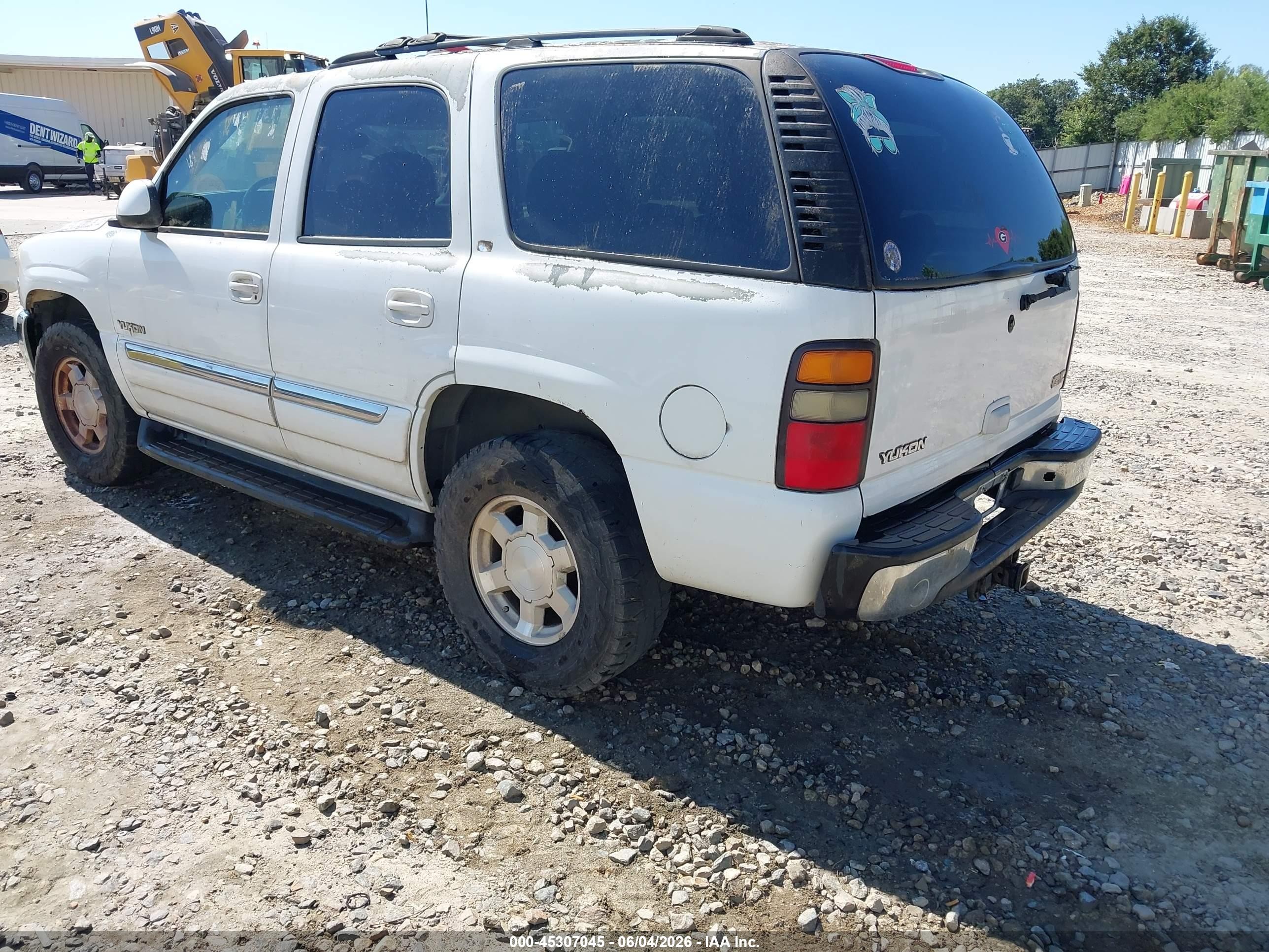 2004 Gmc Yukon Slt White vin: 1GKEK13Z44J103216