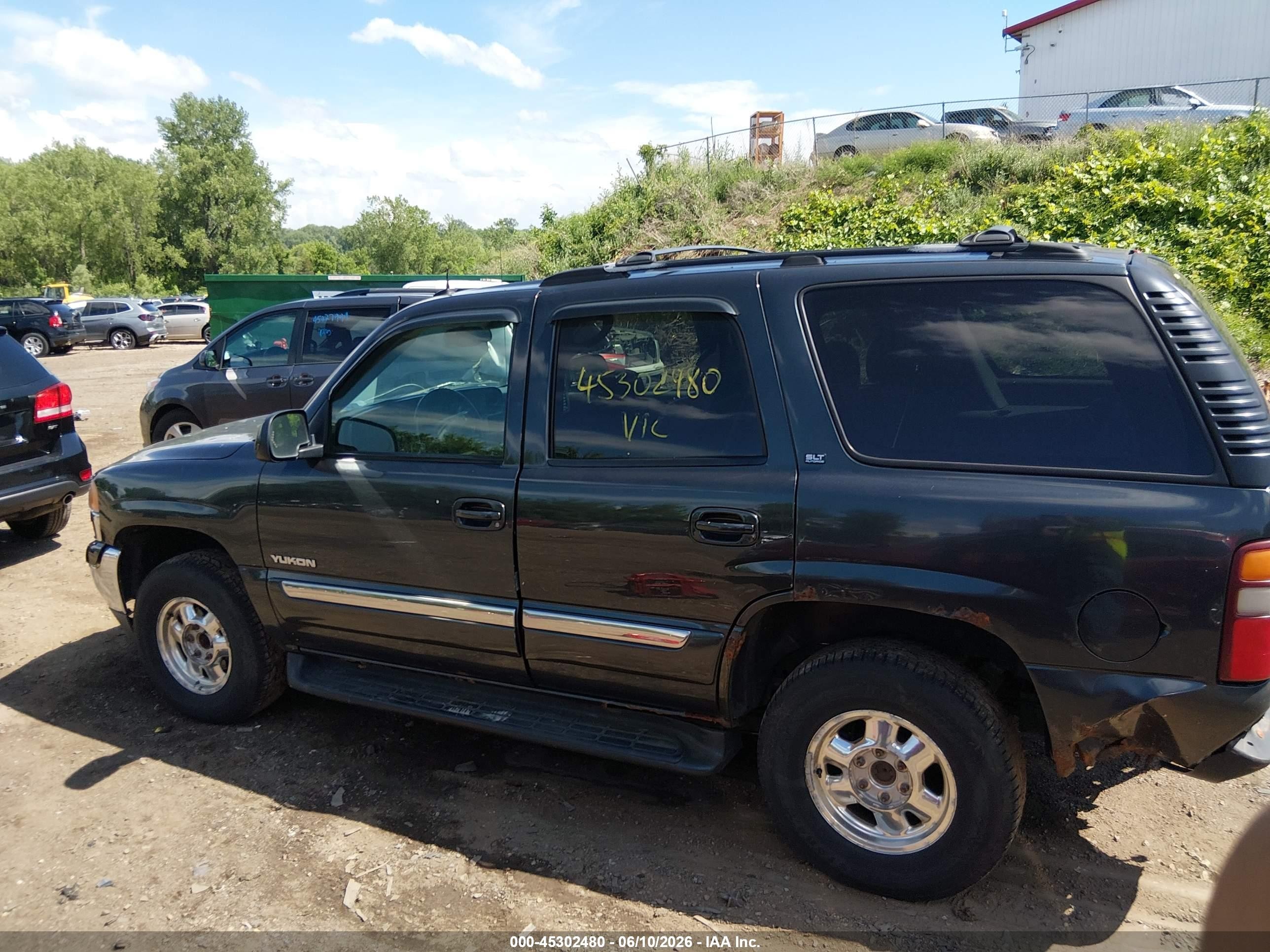 2003 Gmc Yukon Slt Tan vin: 1GKEK13Z53J152133