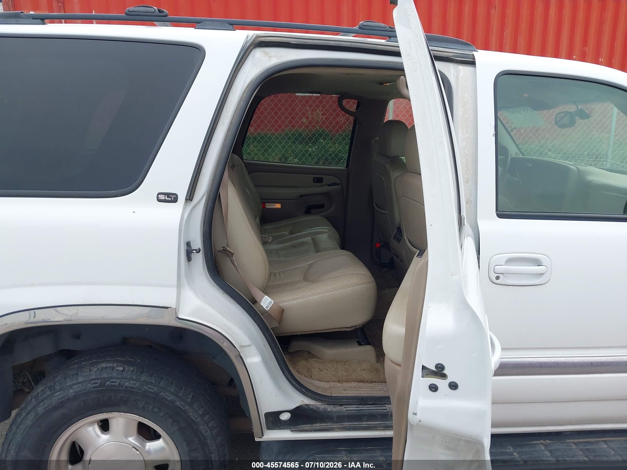 2003 Gmc Yukon Slt Белый vin: 1GKEK13Z53R199213