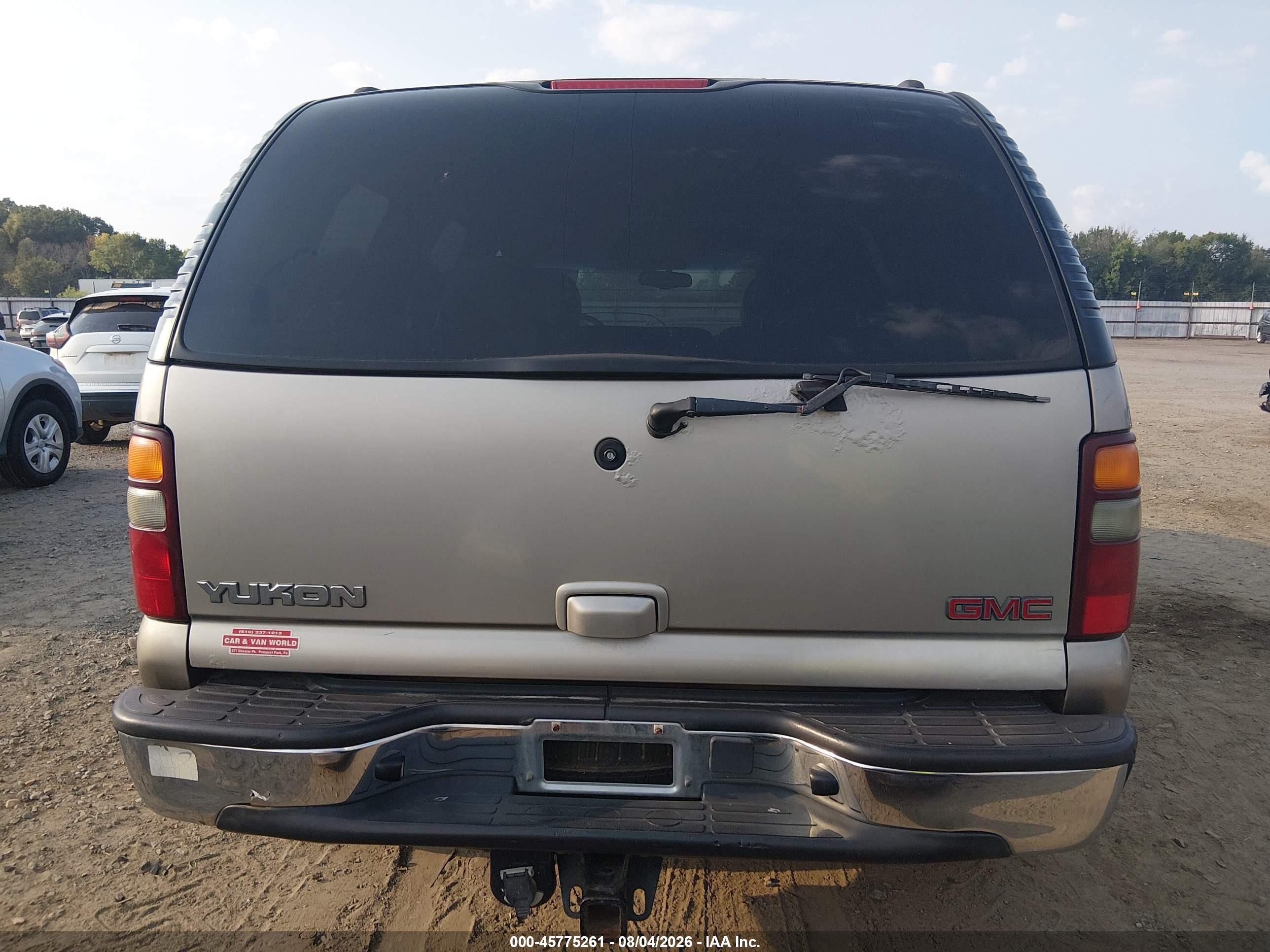 2002 Gmc Yukon Slt Gray vin: 1GKEK13Z72R189104