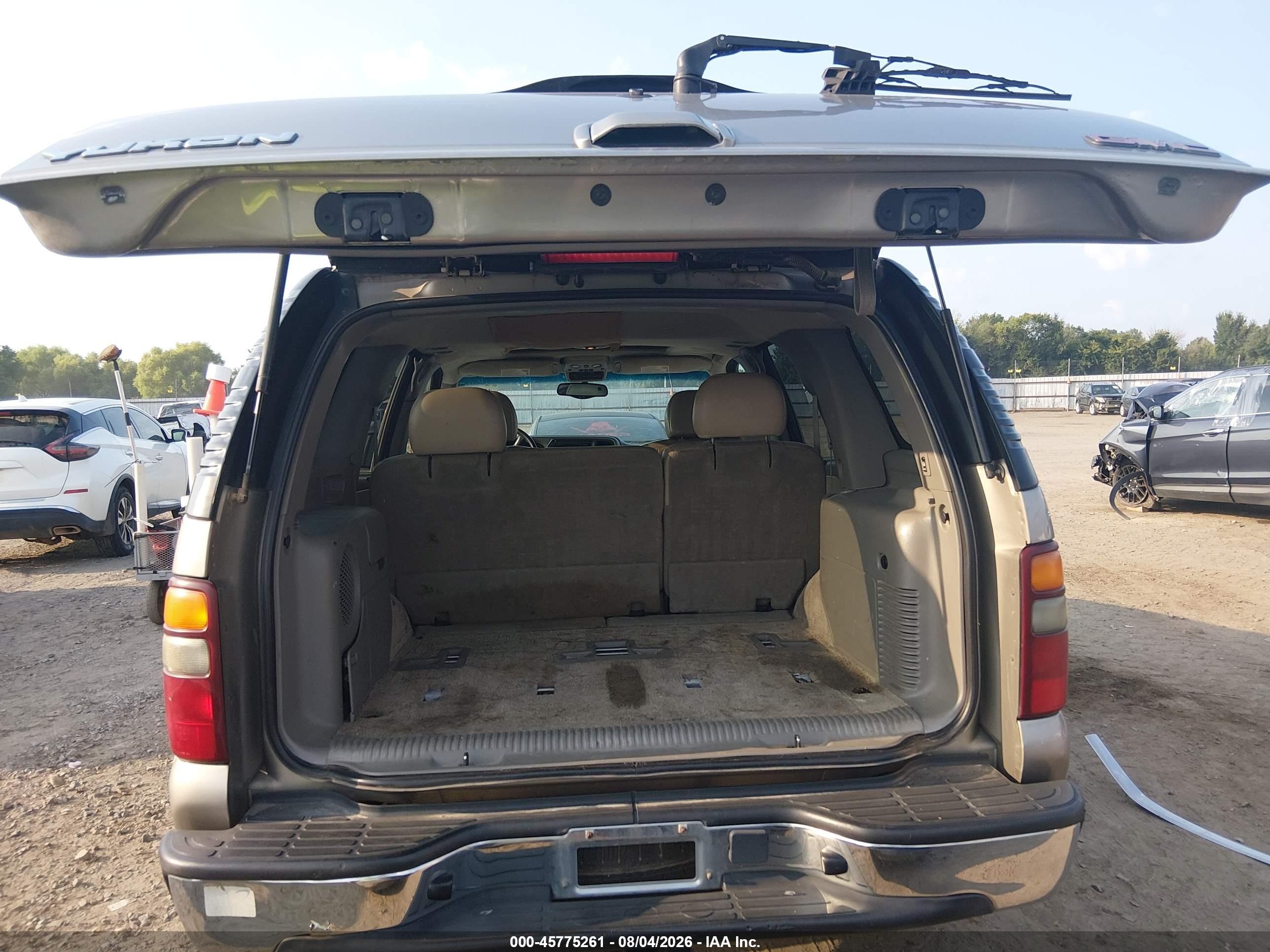 2002 Gmc Yukon Slt Gray vin: 1GKEK13Z72R189104