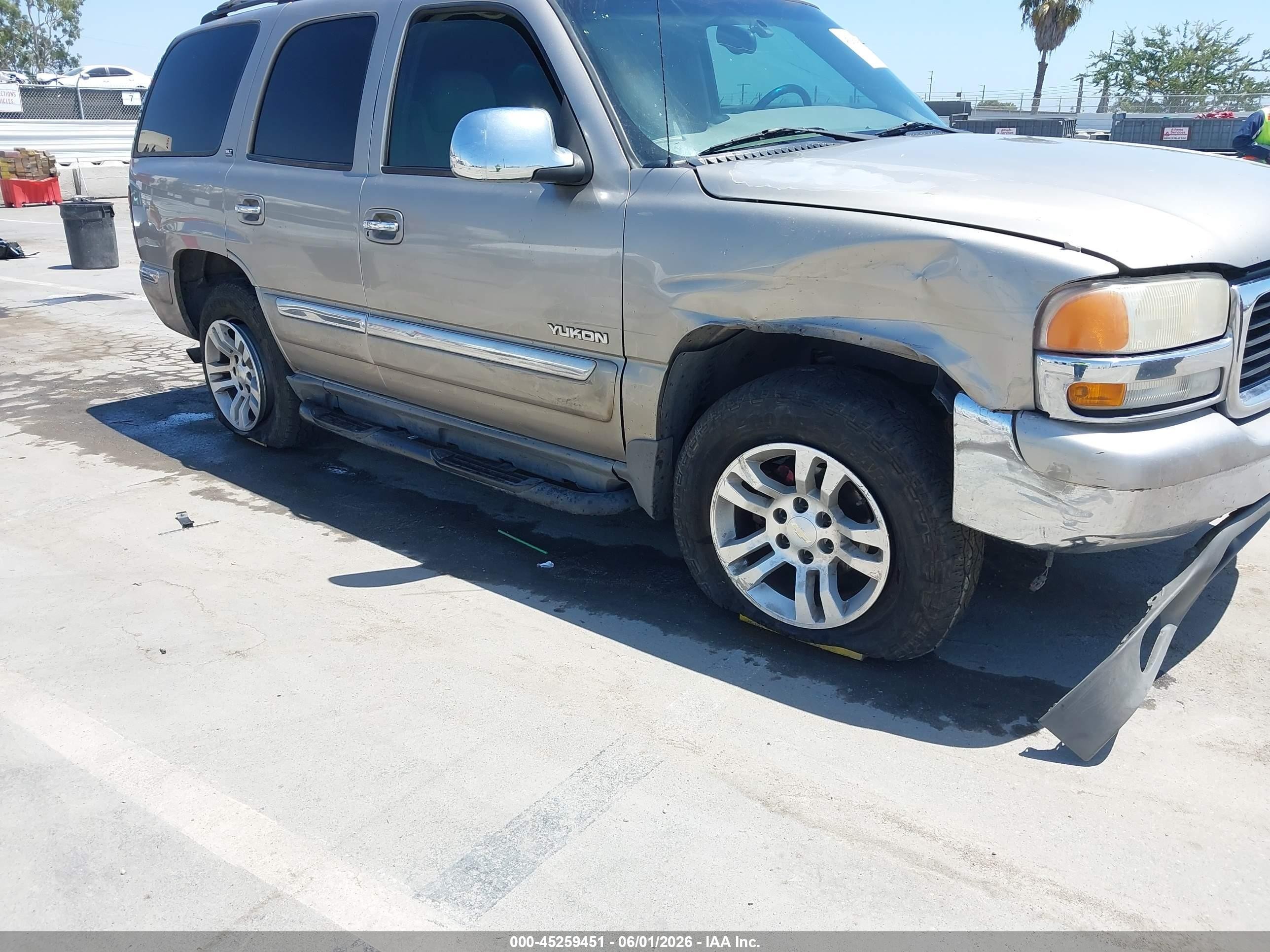 2002 Gmc Yukon Slt Beige vin: 1GKEK13Z82R144656