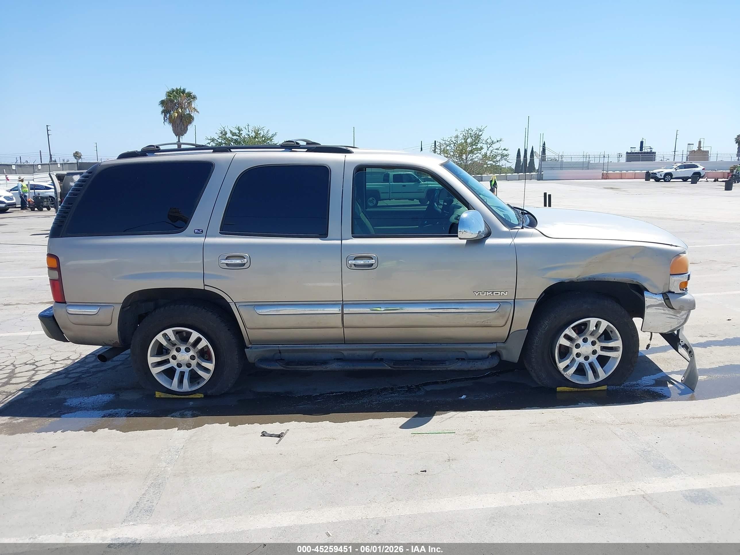 2002 Gmc Yukon Slt Beige vin: 1GKEK13Z82R144656
