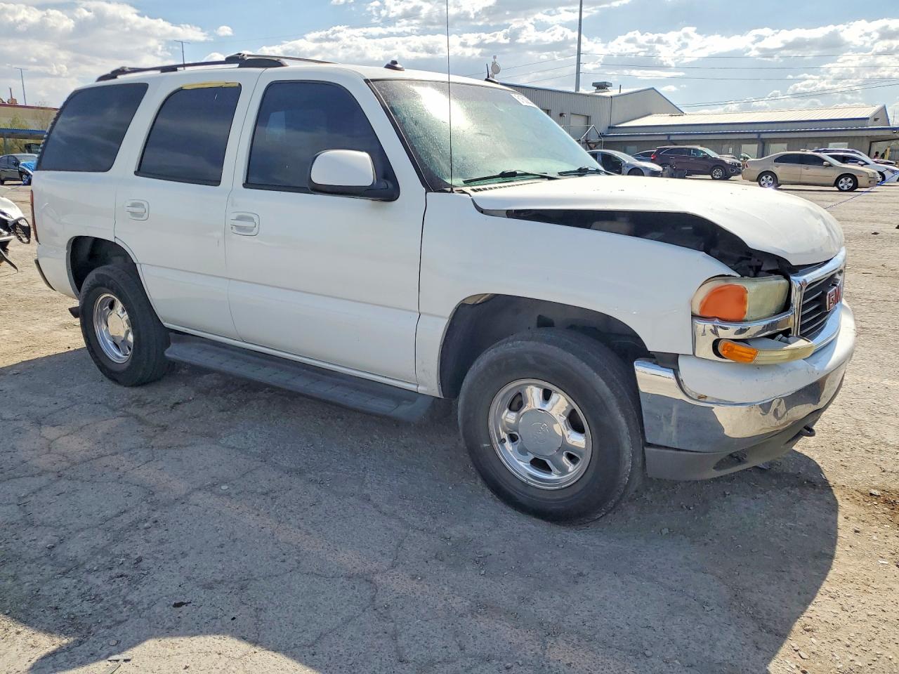 2003 Gmc Yukon White vin: 1GKEK13Z83J224166