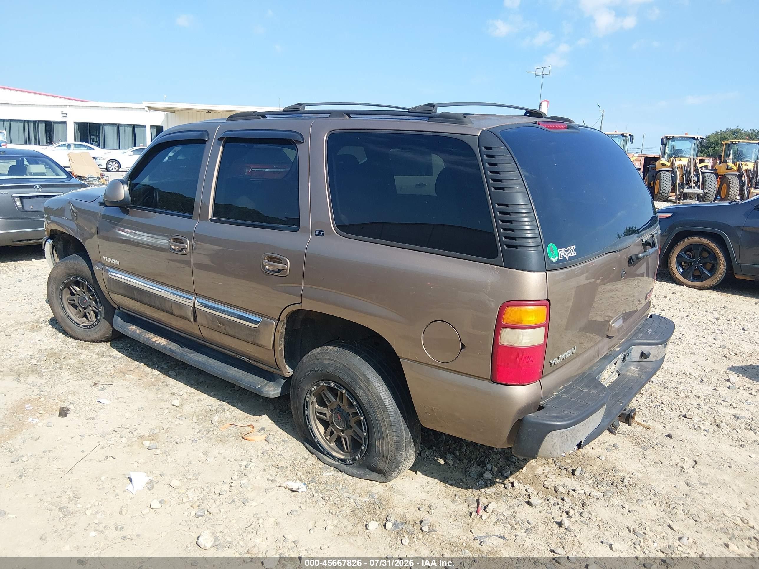 2003 Gmc Yukon Slt Желто-коричневый vin: 1GKEK13Z83R148899