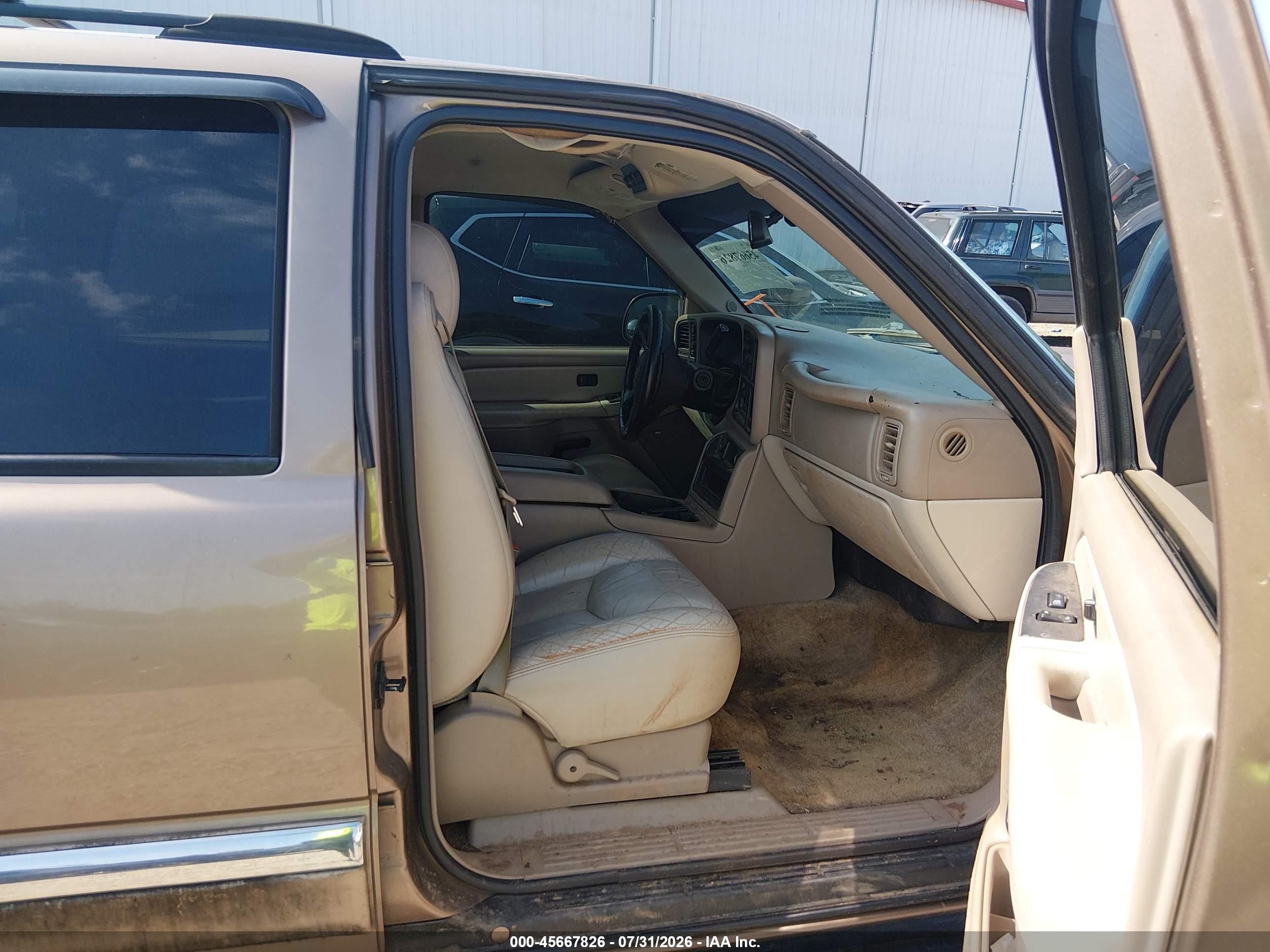2003 Gmc Yukon Slt Желто-коричневый vin: 1GKEK13Z83R148899