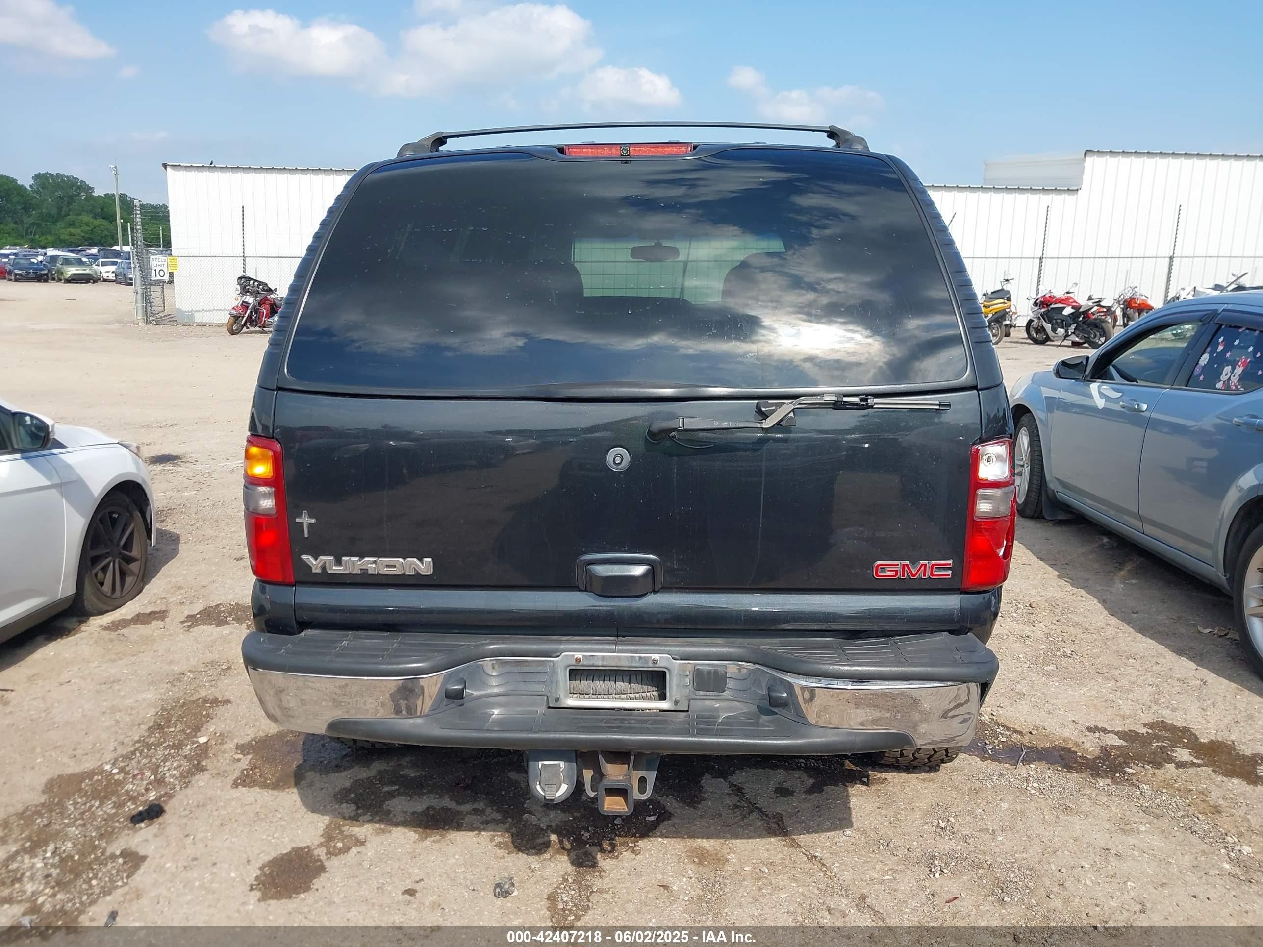 2002 Gmc Yukon Slt Black vin: 1GKEK13Z92R290242