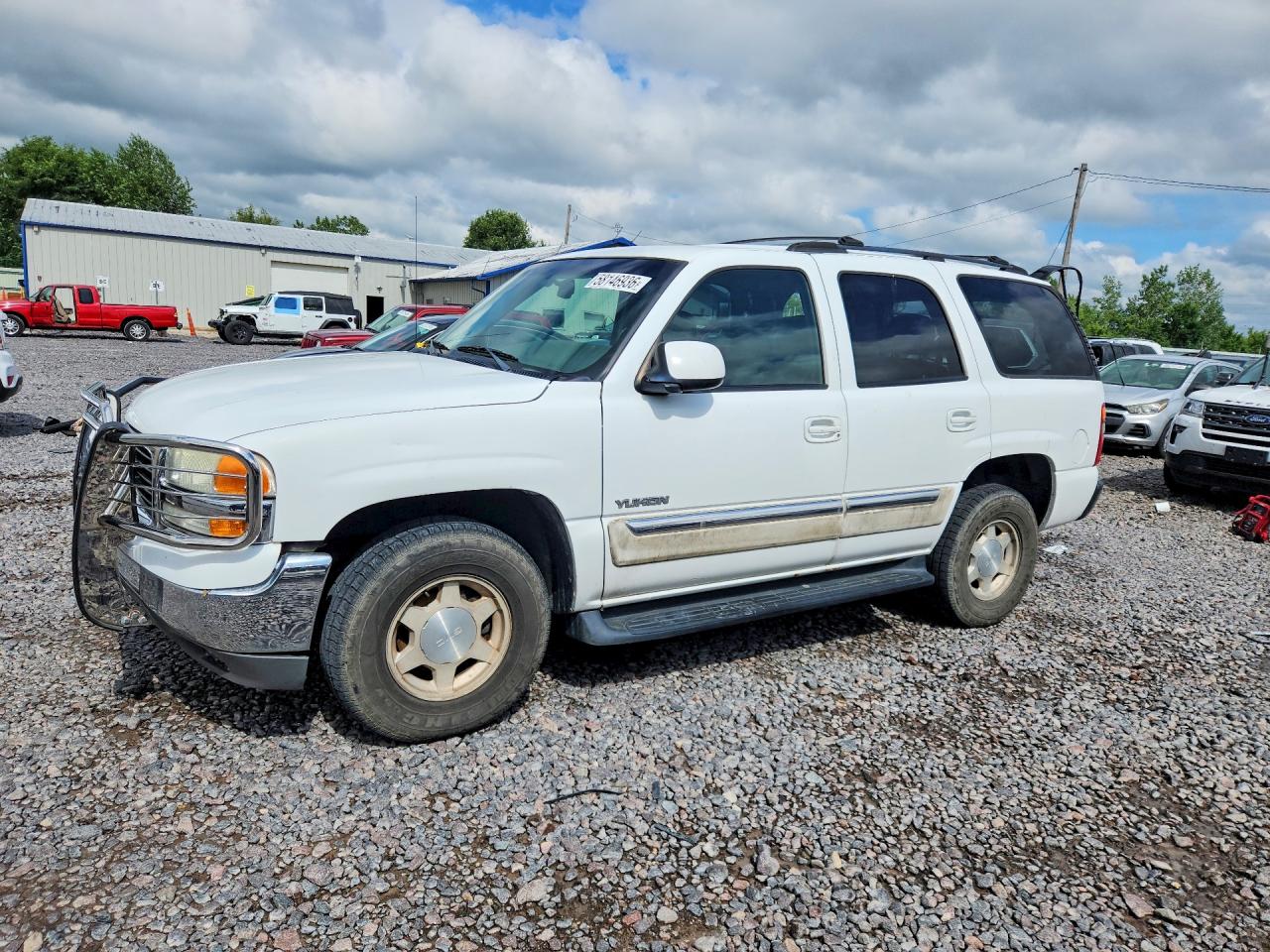 2003 Gmc Yukon White vin: 1GKEK13Z93R183337
