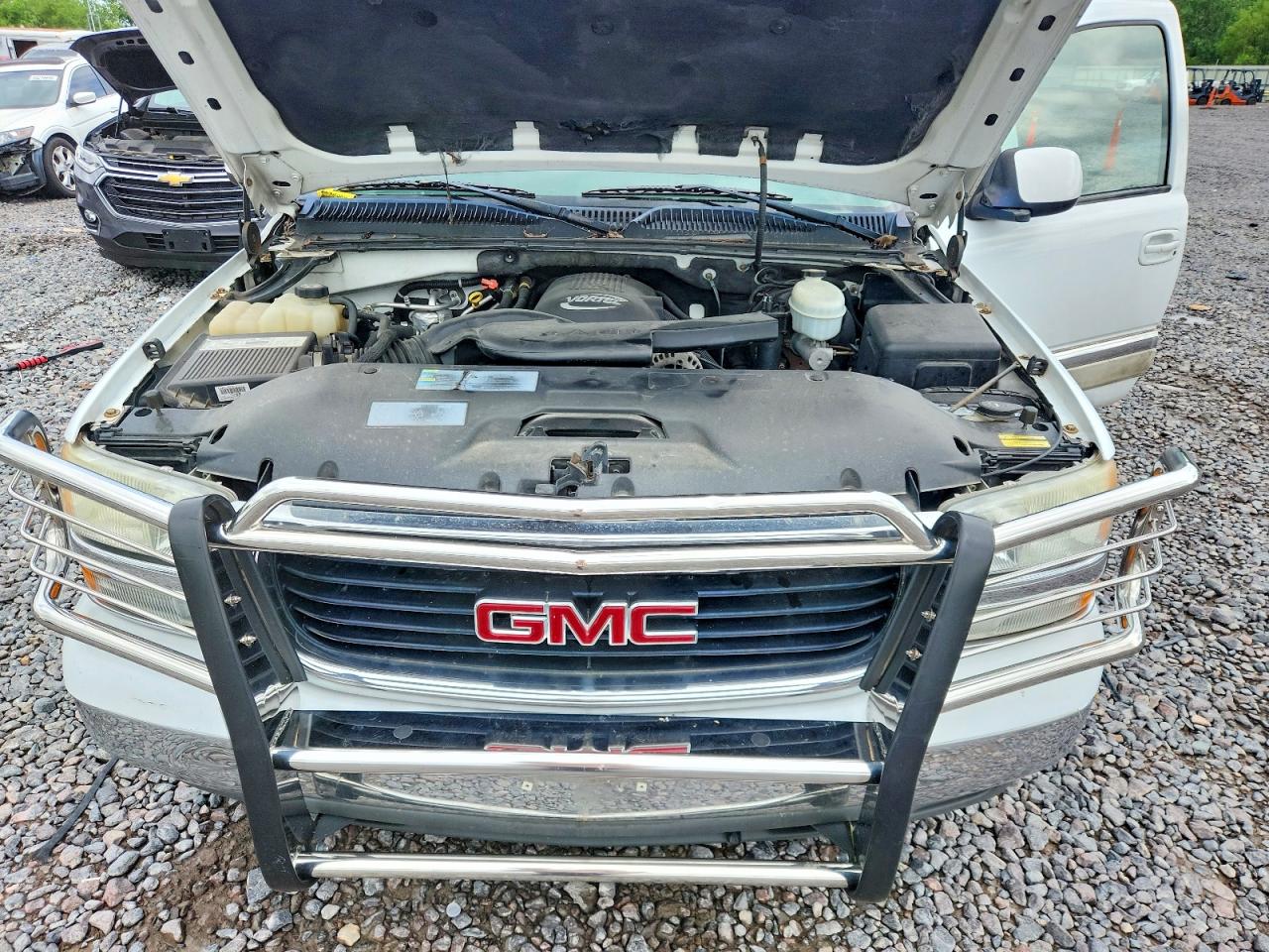 2003 Gmc Yukon White vin: 1GKEK13Z93R183337