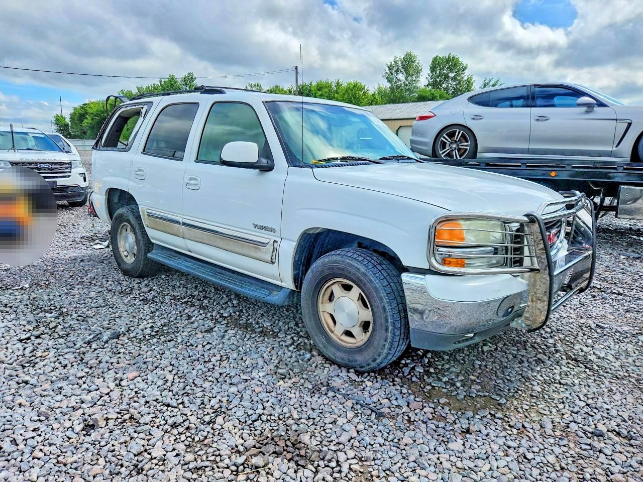 2003 Gmc Yukon White vin: 1GKEK13Z93R183337
