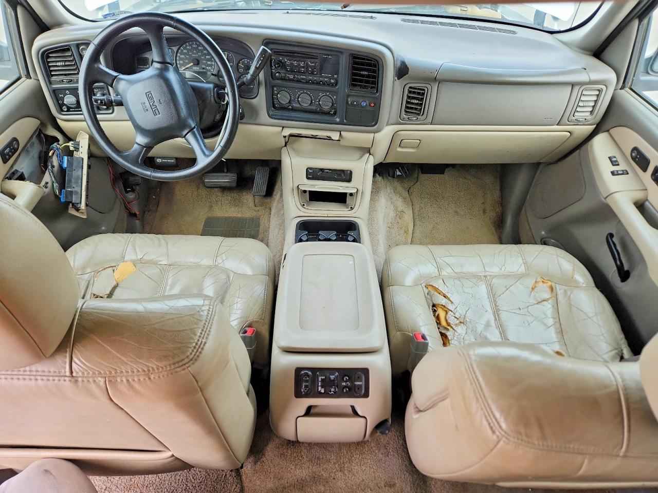 2002 Gmc Yukon White vin: 1GKEK13ZX2R304570