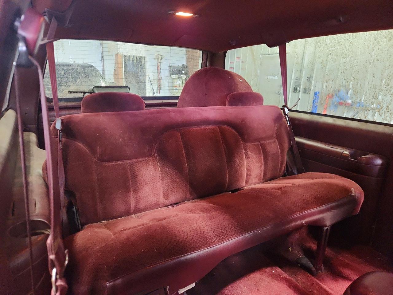 1995 Gmc Yukon Burgundy vin: 1GKEK18K0SJ743870