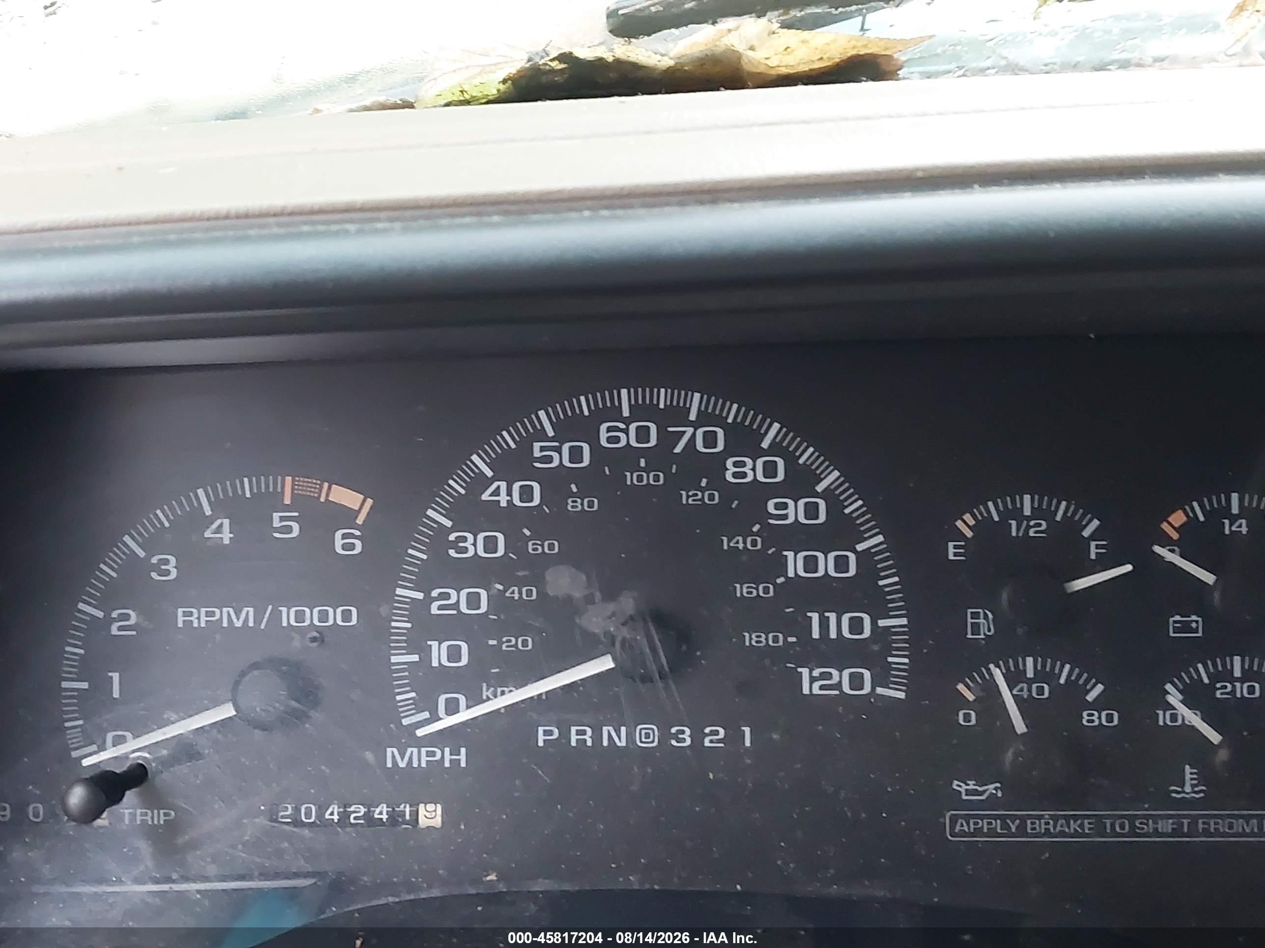 2000 Gmc Yukon Denali   Green vin: 1GKEK63R1YR174359