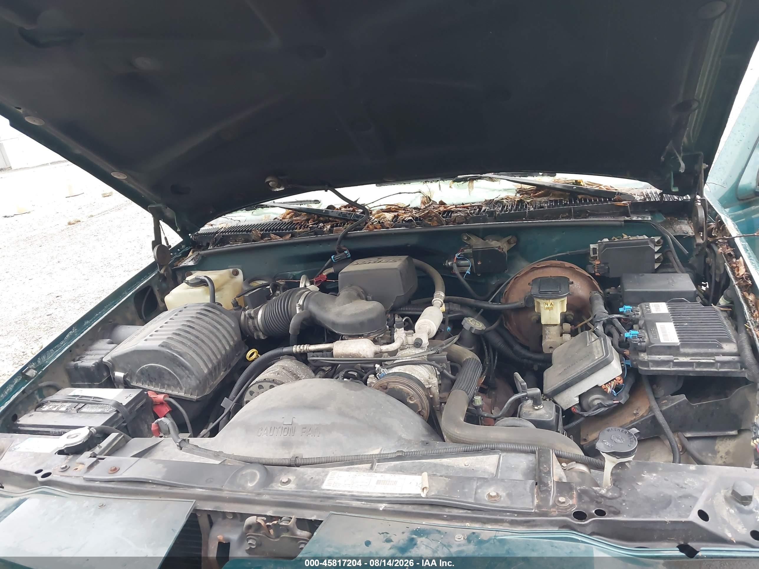 2000 Gmc Yukon Denali   Green vin: 1GKEK63R1YR174359