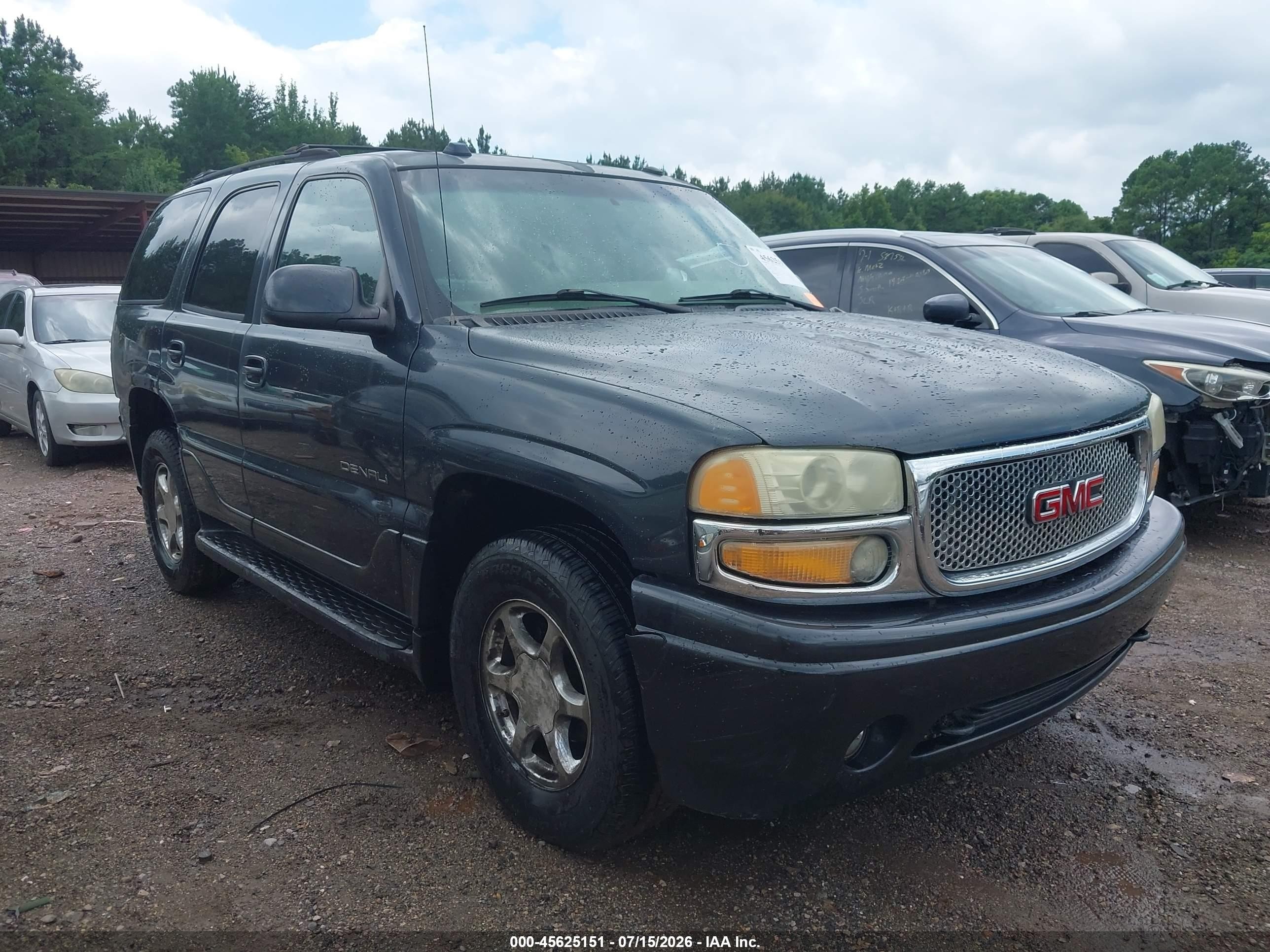 2004 Gmc Yukon Denali Blue vin: 1GKEK63U24J152058