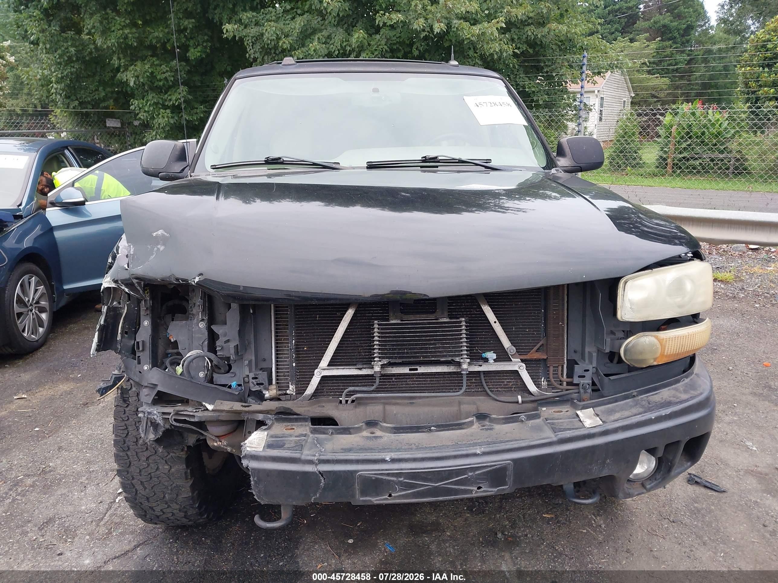 2005 Gmc Yukon Denali Black vin: 1GKEK63U25J255675