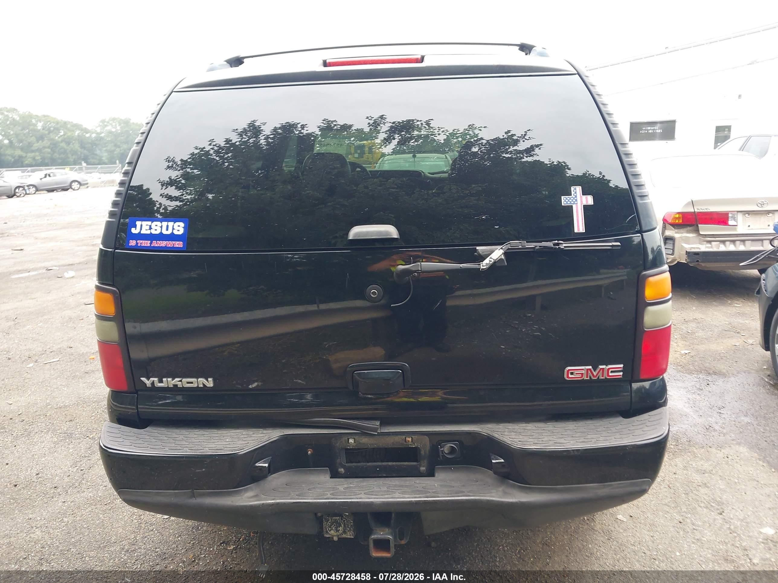 2005 Gmc Yukon Denali Black vin: 1GKEK63U25J255675