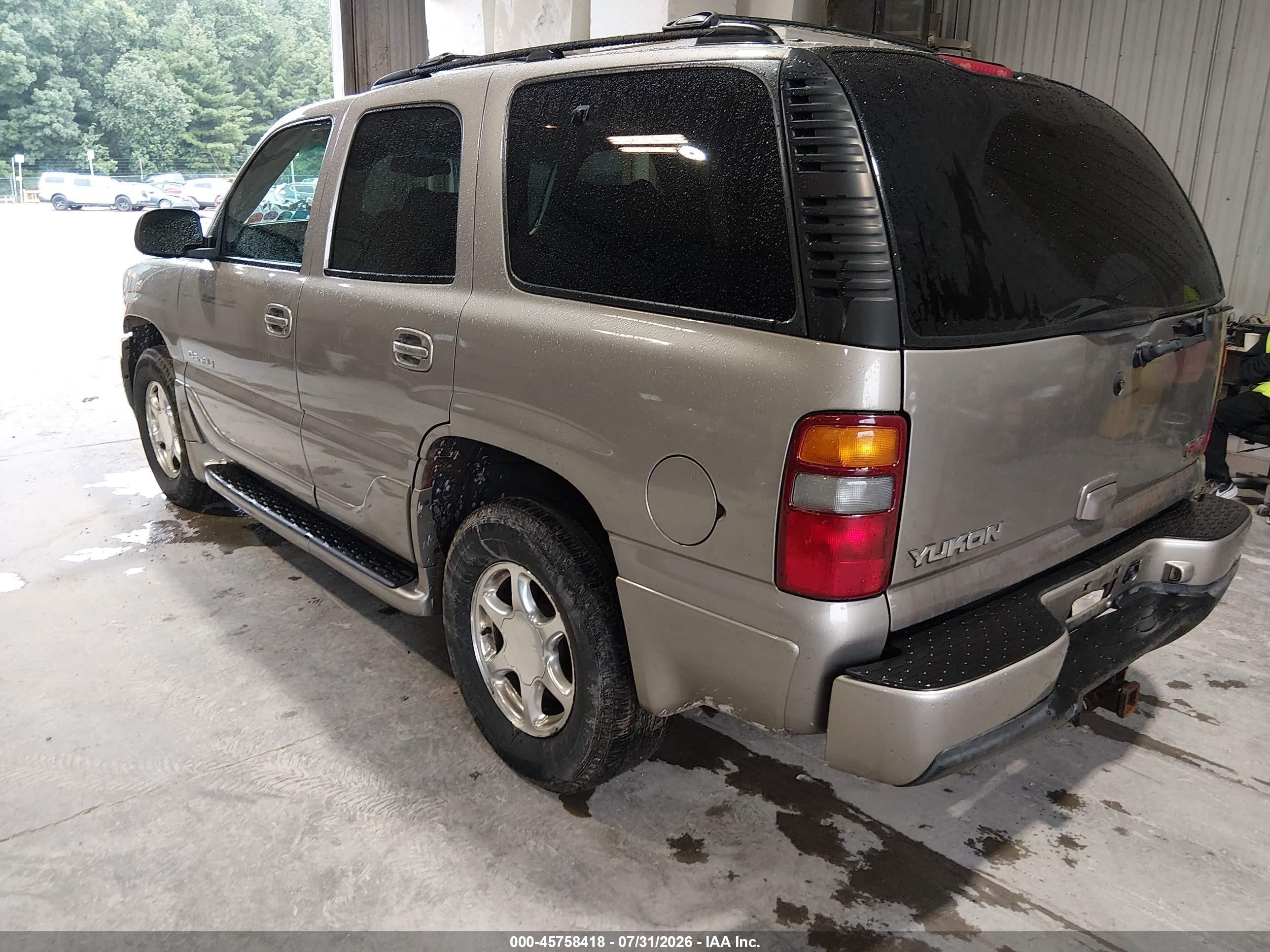 2001 Gmc Yukon Denali Champagne vin: 1GKEK63U41J246549