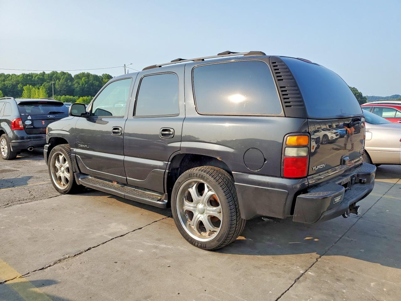 2004 Gmc Yukon Denali Серый vin: 1GKEK63U44J278633