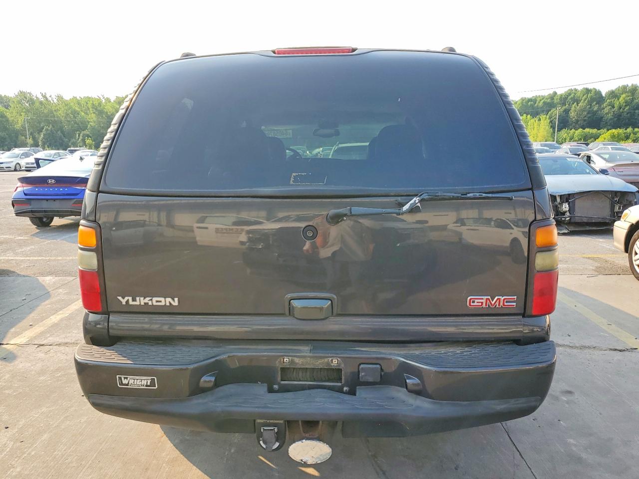 2004 Gmc Yukon Denali Серый vin: 1GKEK63U44J278633