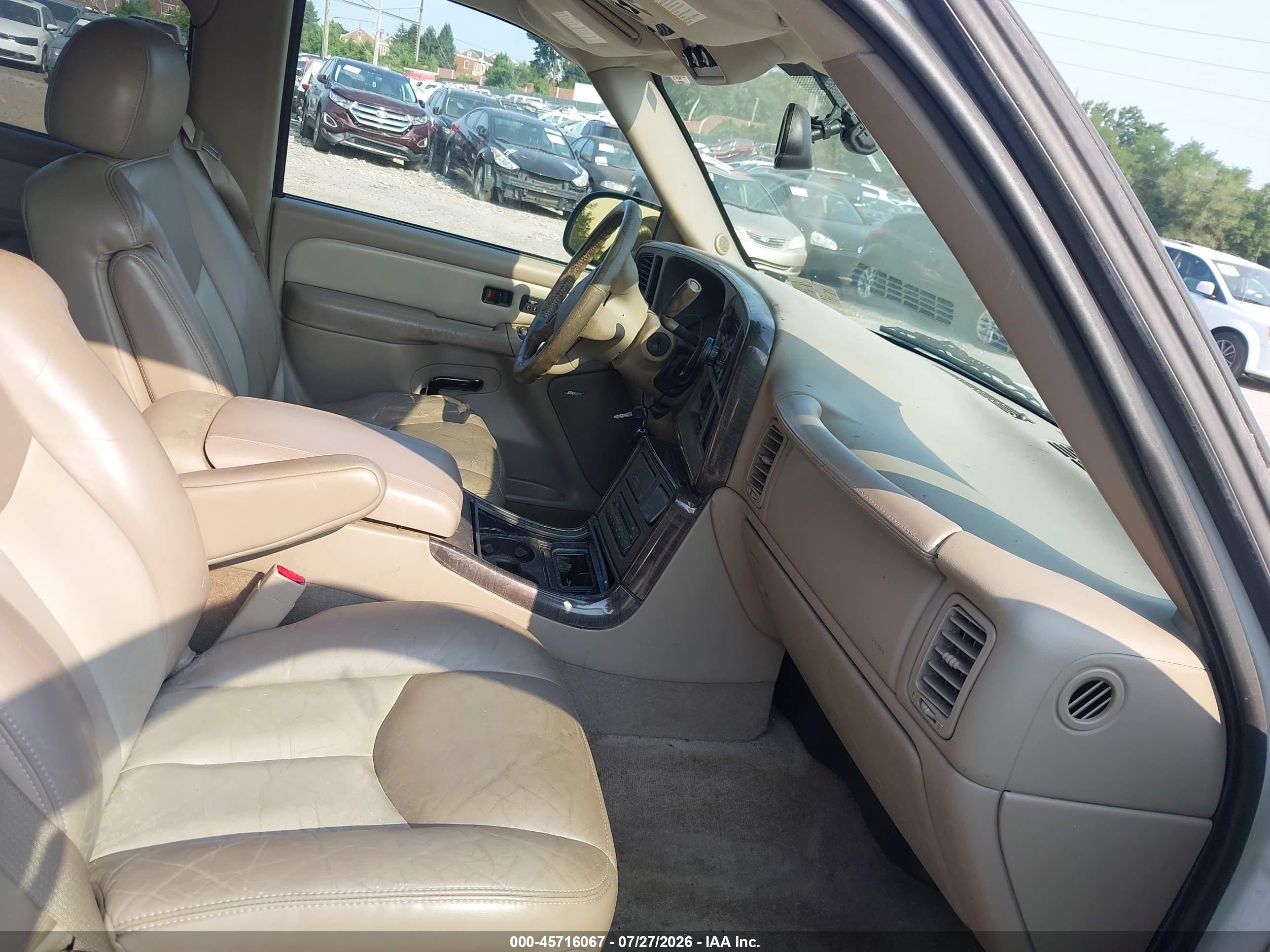 2004 Gmc Yukon Denali Белый vin: 1GKEK63U44J298574