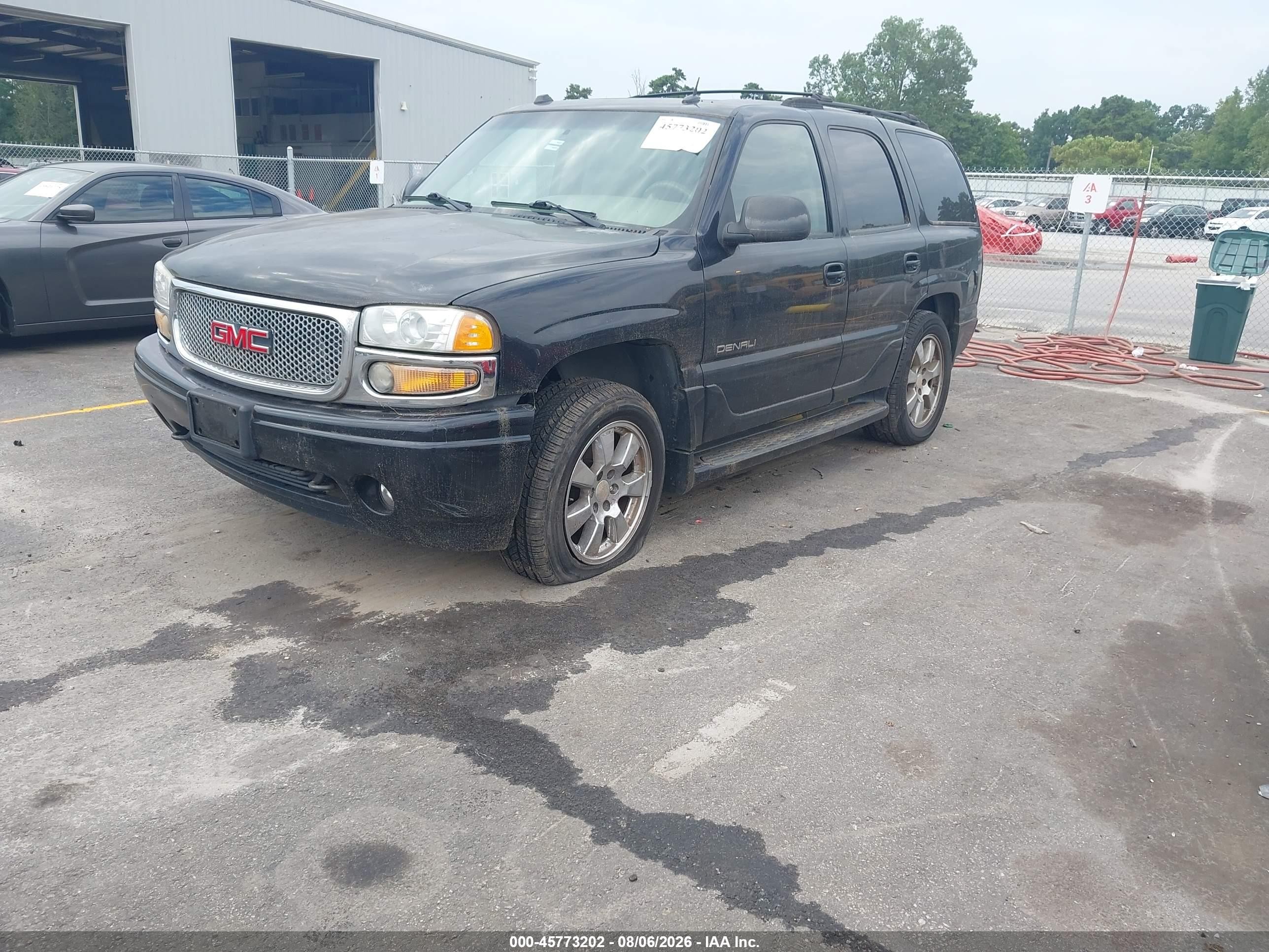 2005 Gmc Yukon Denali Black vin: 1GKEK63U45J139068